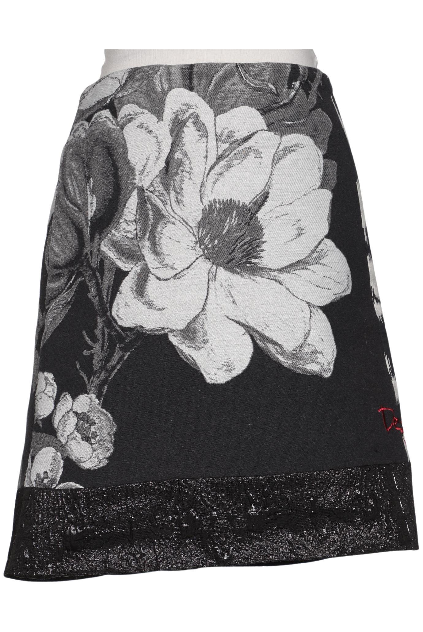

Desigual Damen Rock, schwarz, Gr. 42