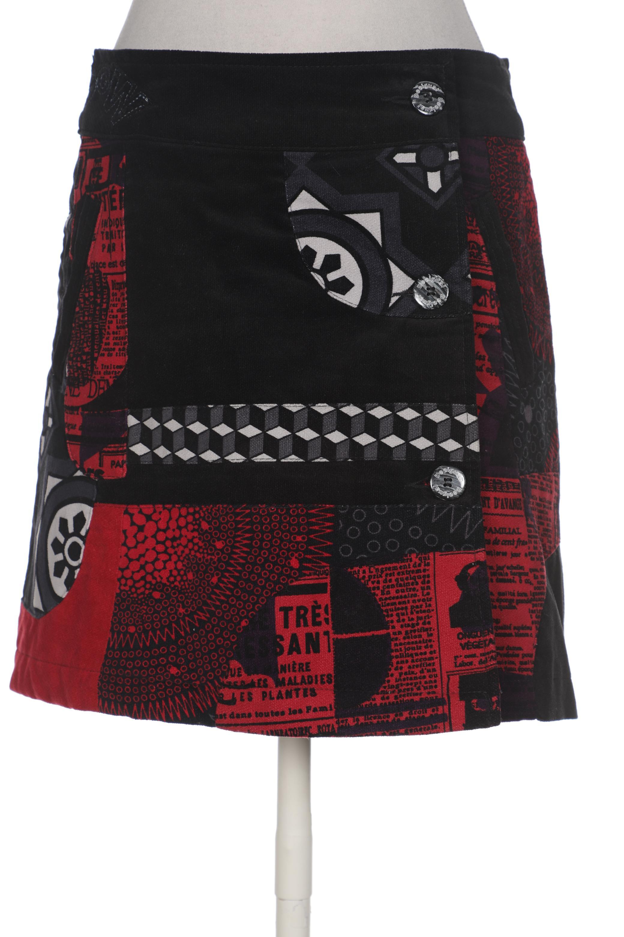 

Desigual Damen Rock, schwarz, Gr. 36
