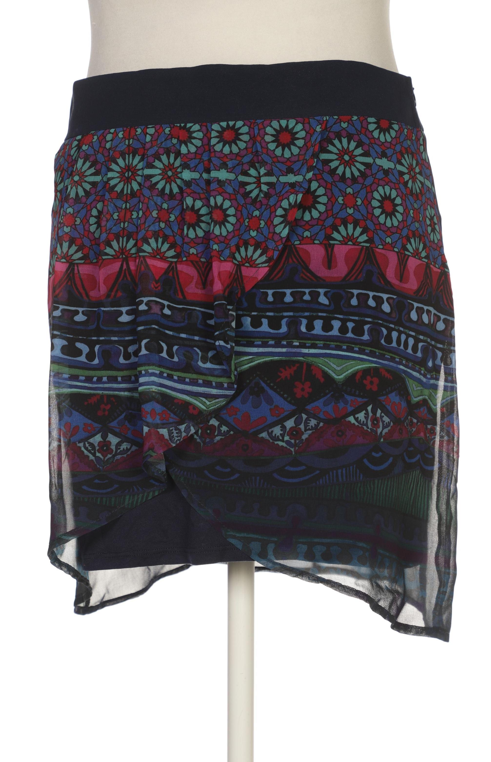 

Desigual Damen Rock, marineblau, Gr. 42