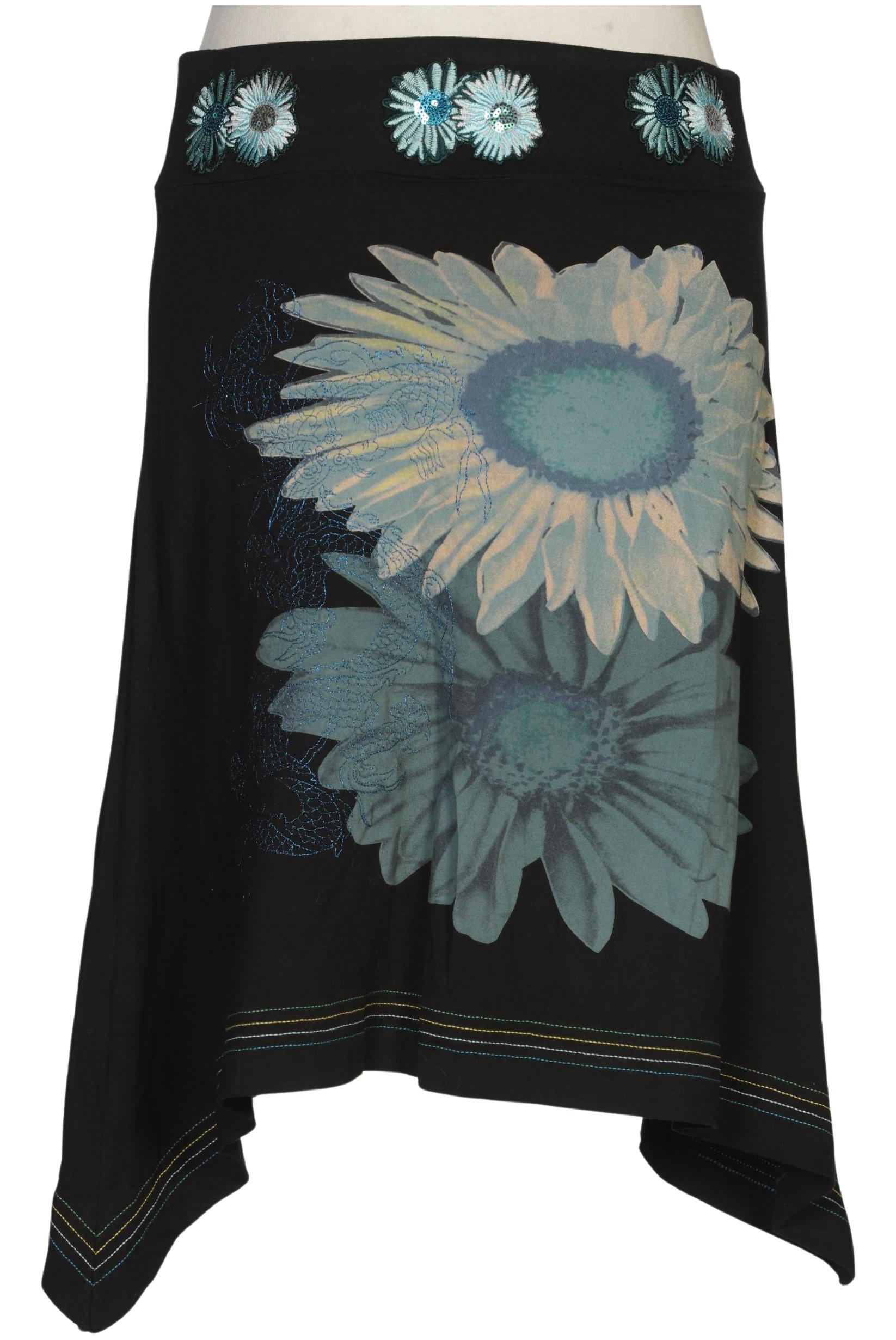 

Desigual Damen Rock, schwarz, Gr. 42