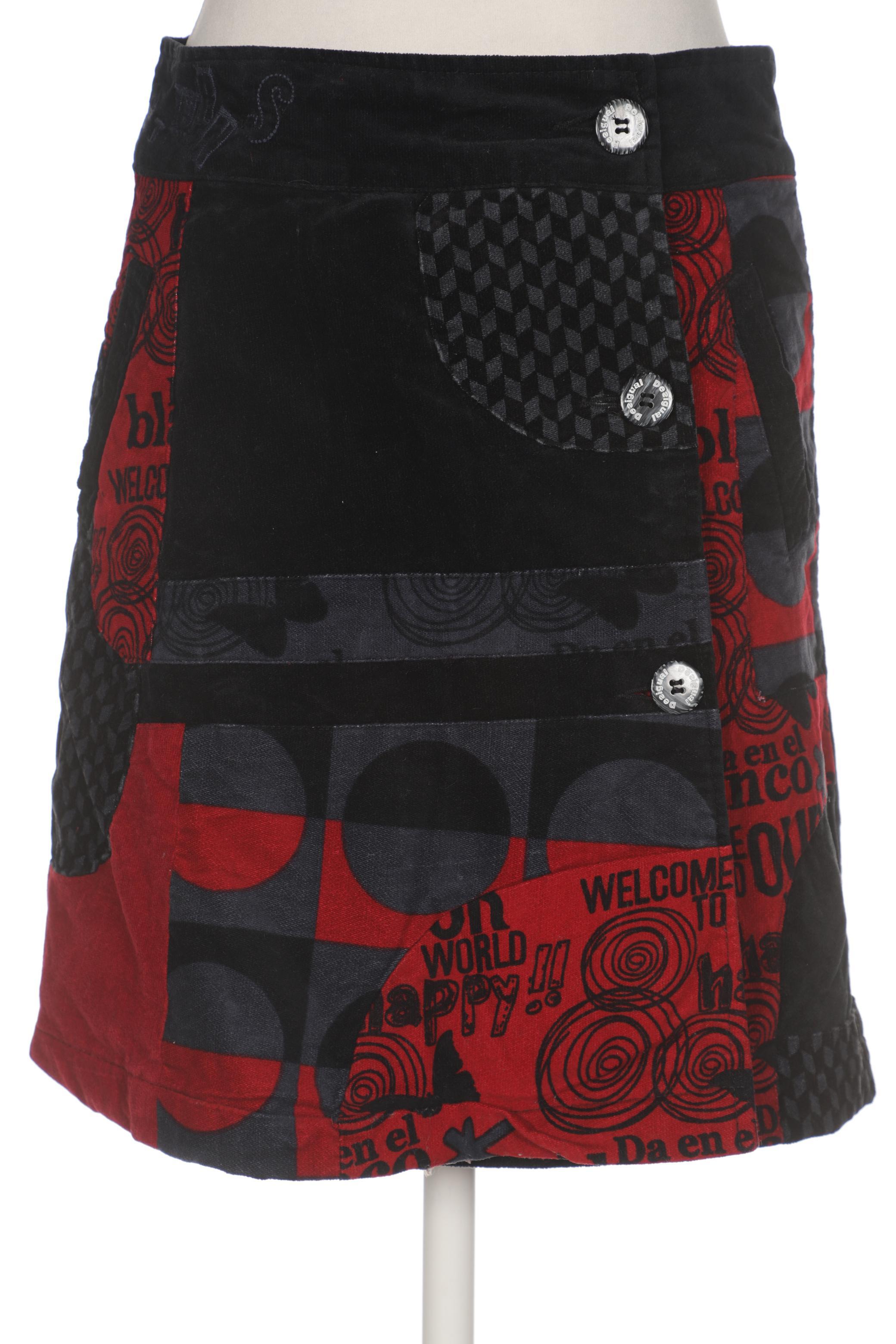 

Desigual Damen Rock, schwarz, Gr. 34