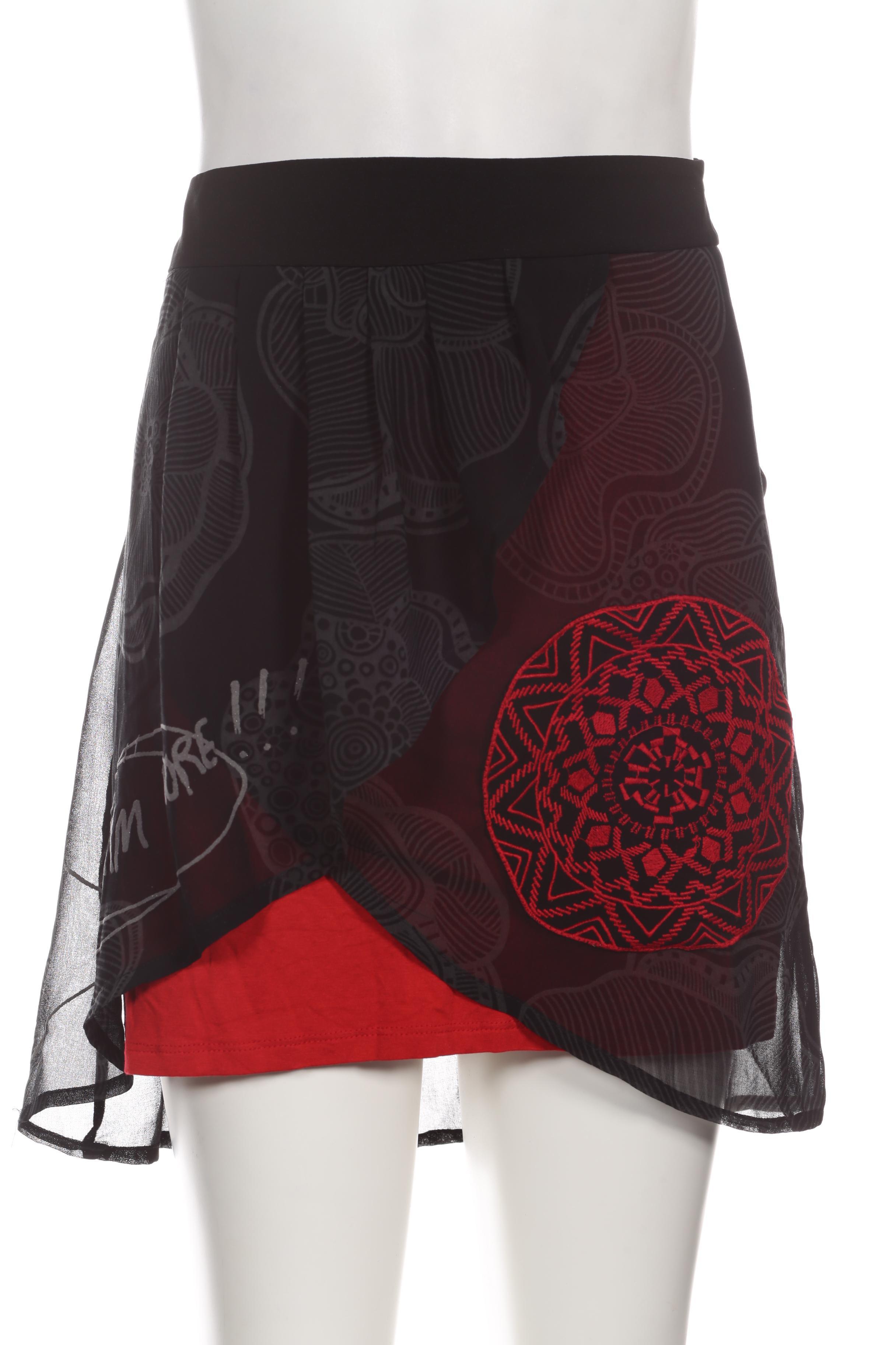 

Desigual Damen Rock, schwarz, Gr. 40