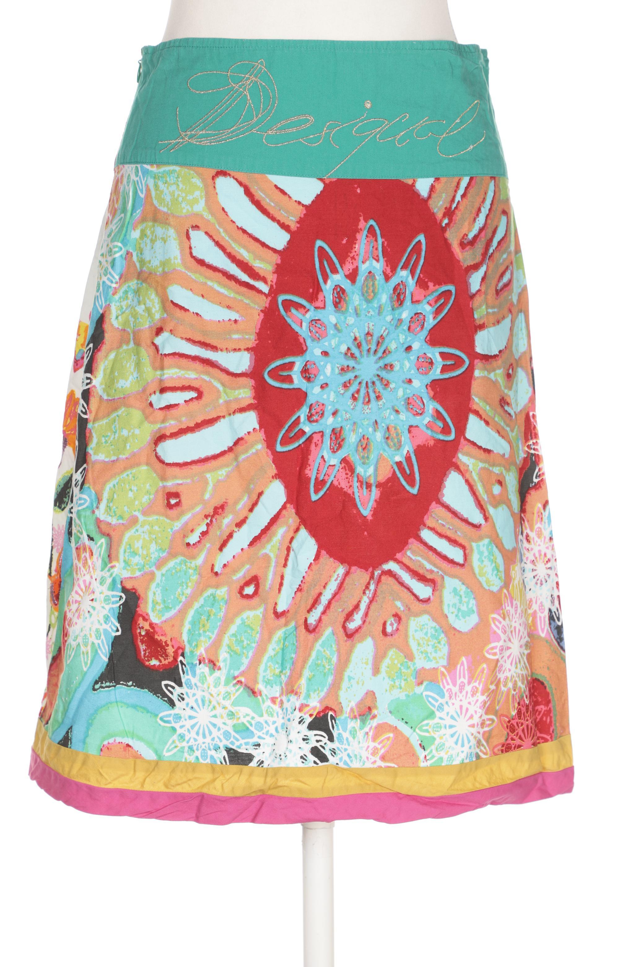 

Desigual Damen Rock, mehrfarbig, Gr. 36
