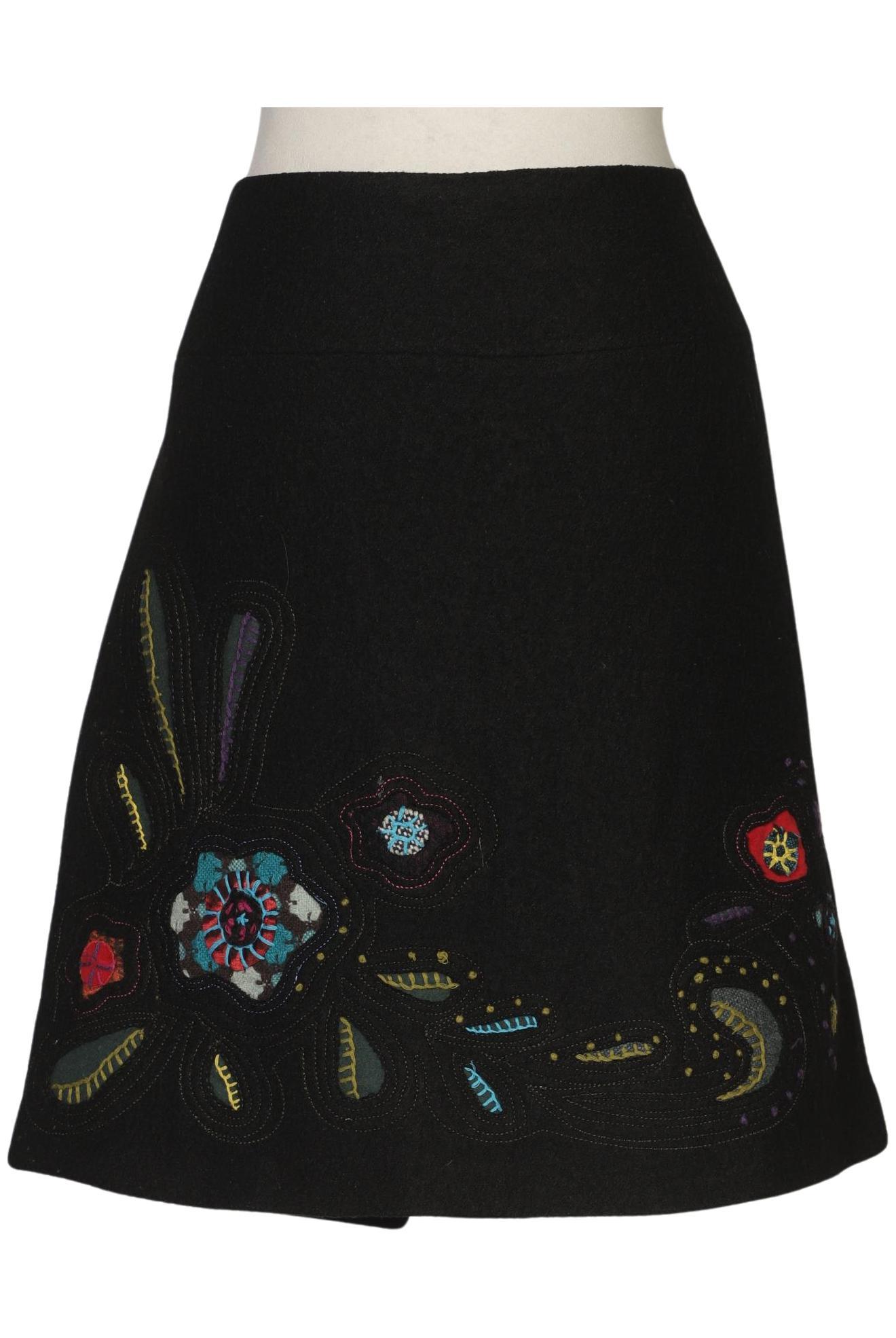 

Desigual Damen Rock, schwarz, Gr. 40