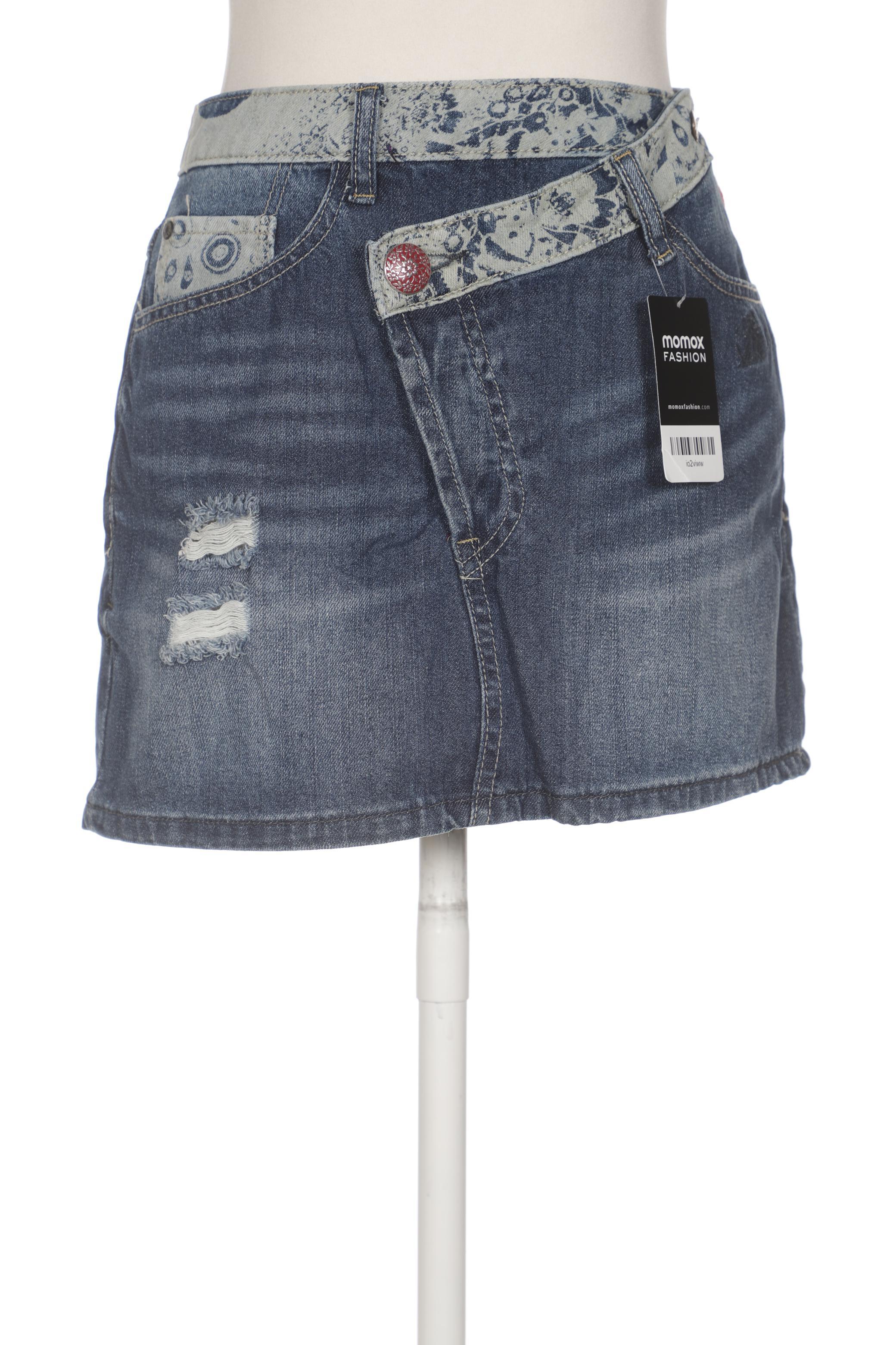 

Desigual Damen Rock, blau, Gr. 36