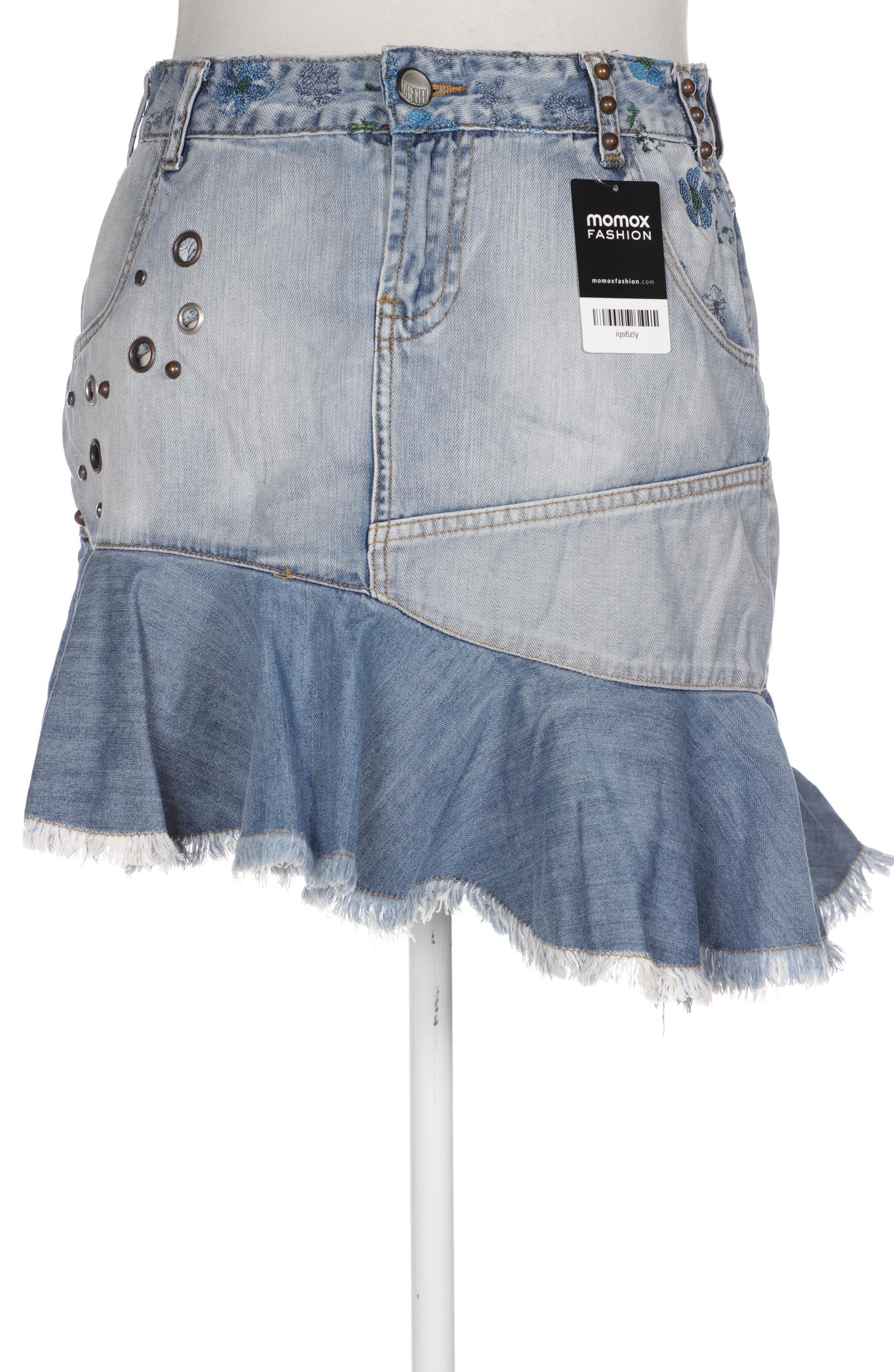 

Desigual Damen Rock, blau, Gr. 32