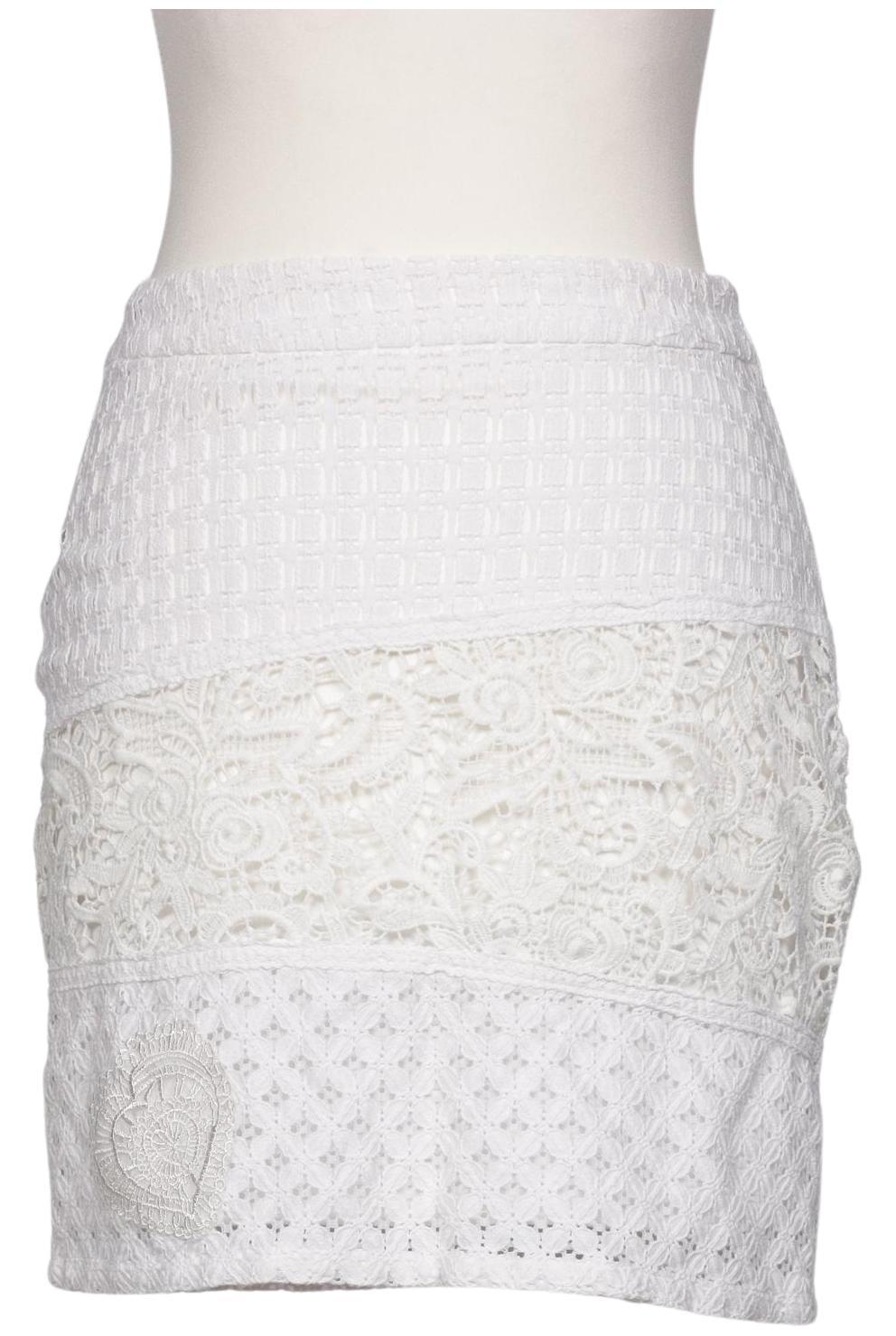 

Desigual Damen Rock, weiß, Gr. 34