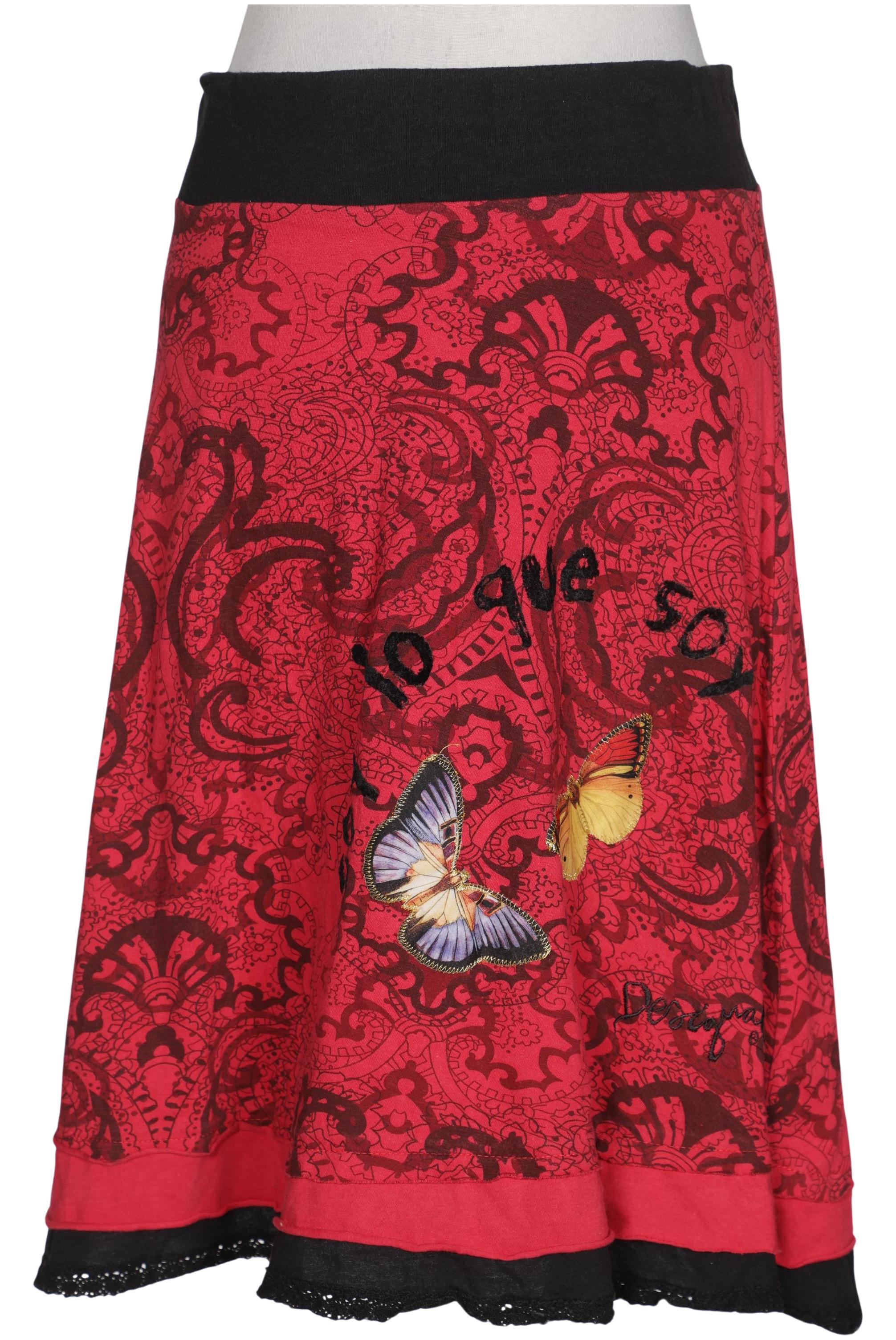 

Desigual Damen Rock, rot, Gr. 36
