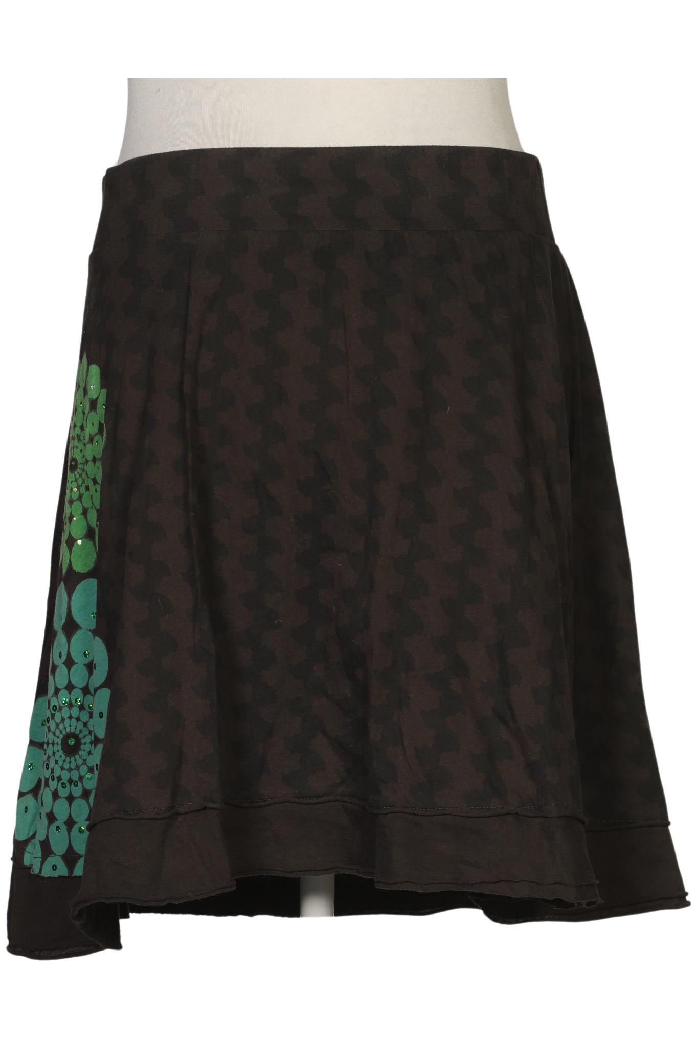 

Desigual Damen Rock, braun, Gr. 46