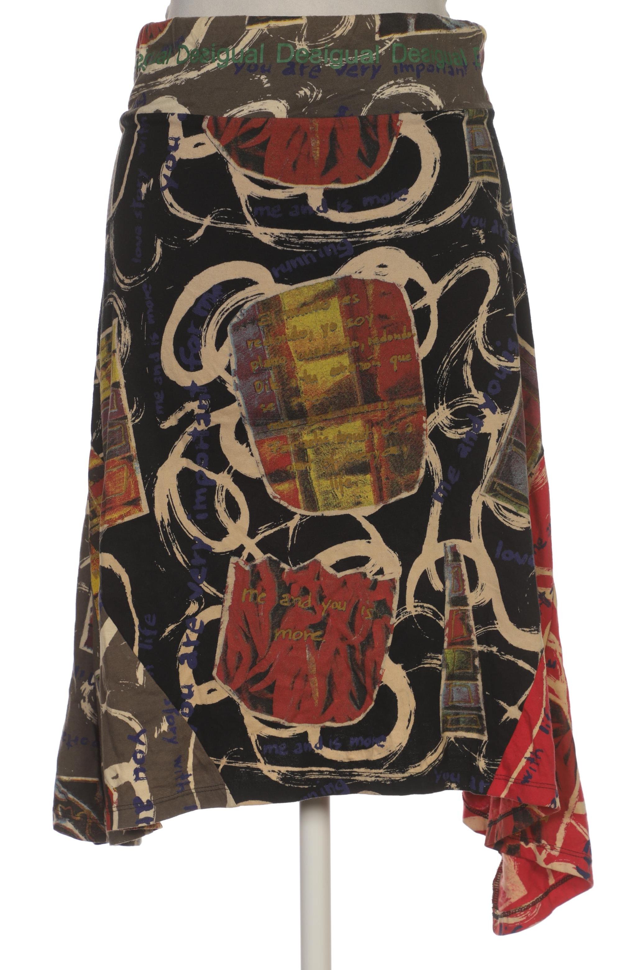 

Desigual Damen Rock, mehrfarbig, Gr. 34