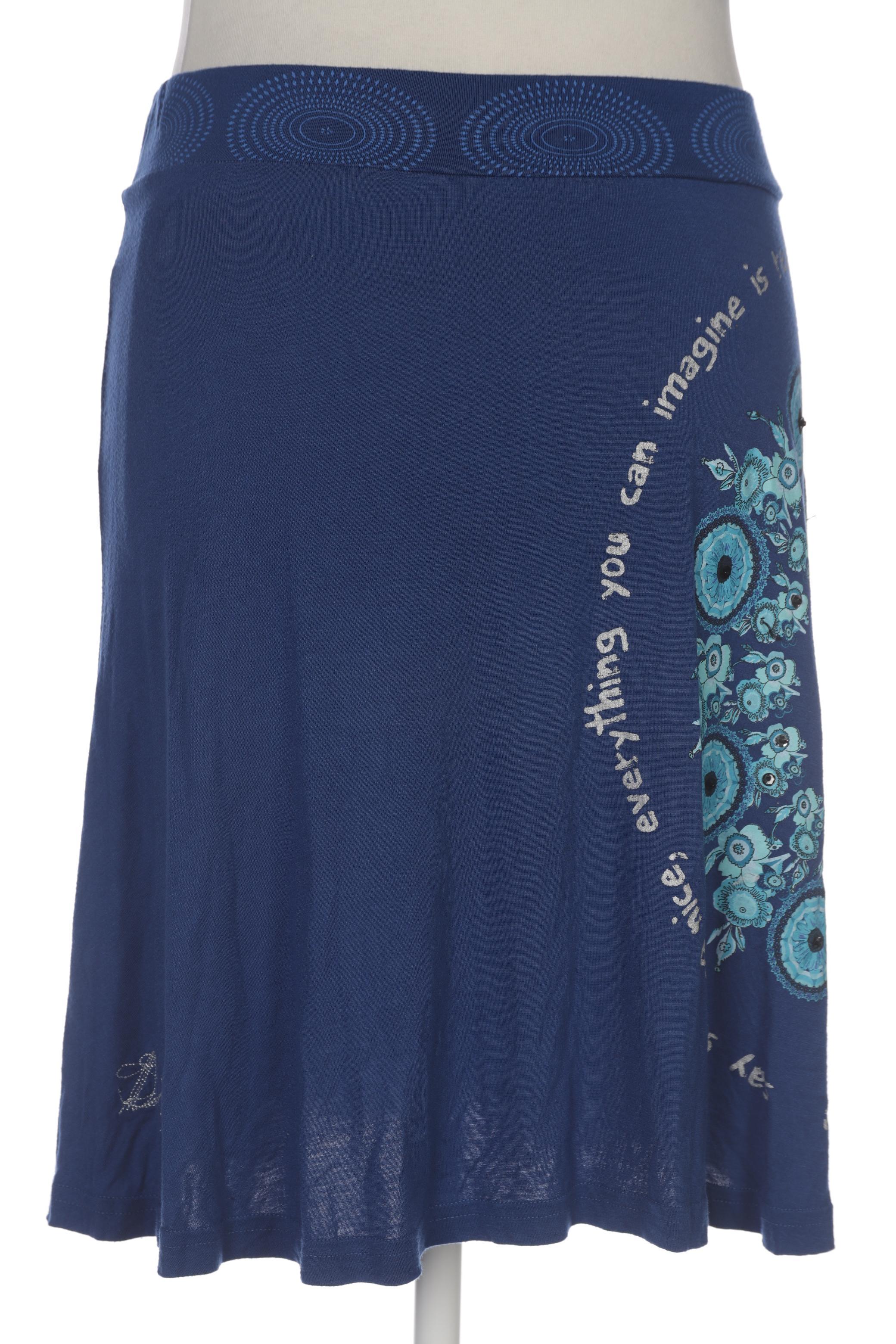 

Desigual Damen Rock, blau, Gr. 44