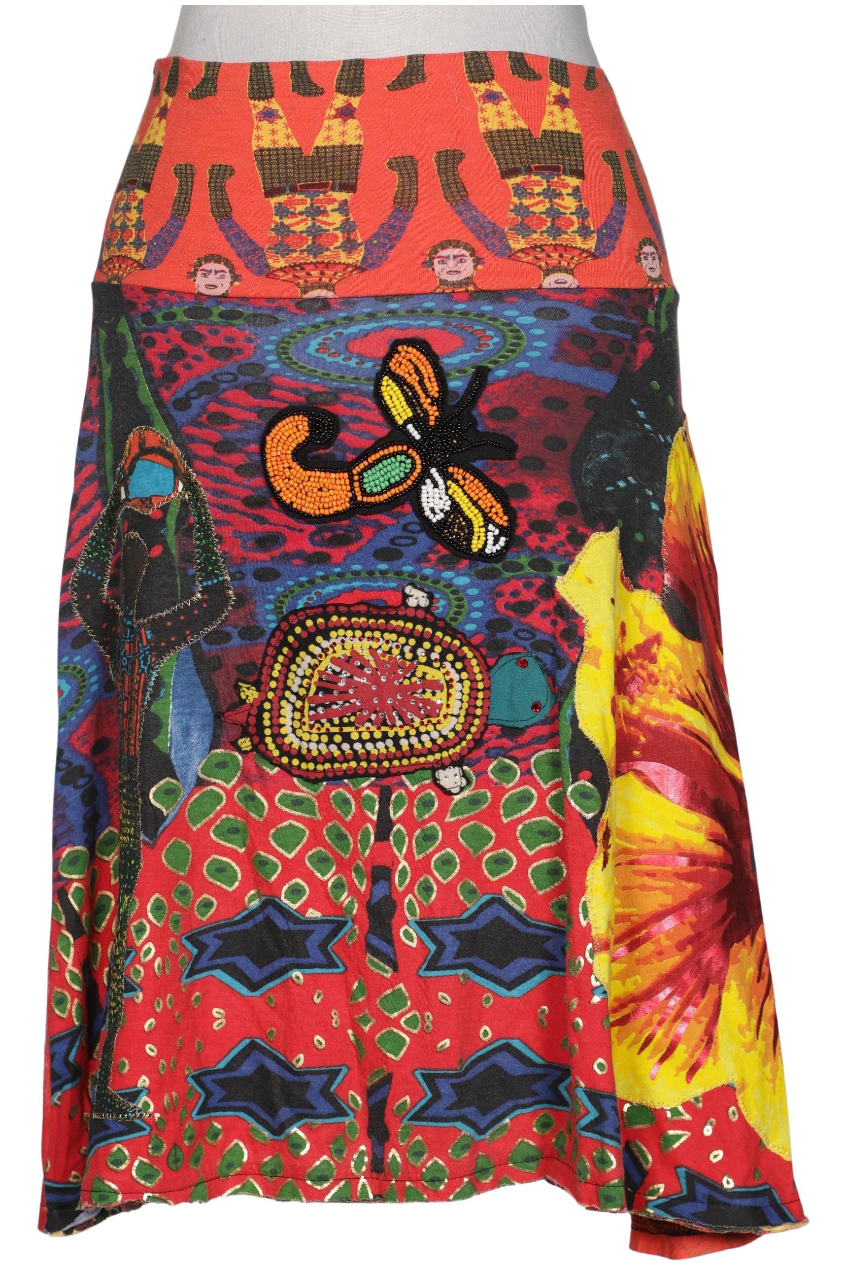 

Desigual Damen Rock, mehrfarbig, Gr. 34