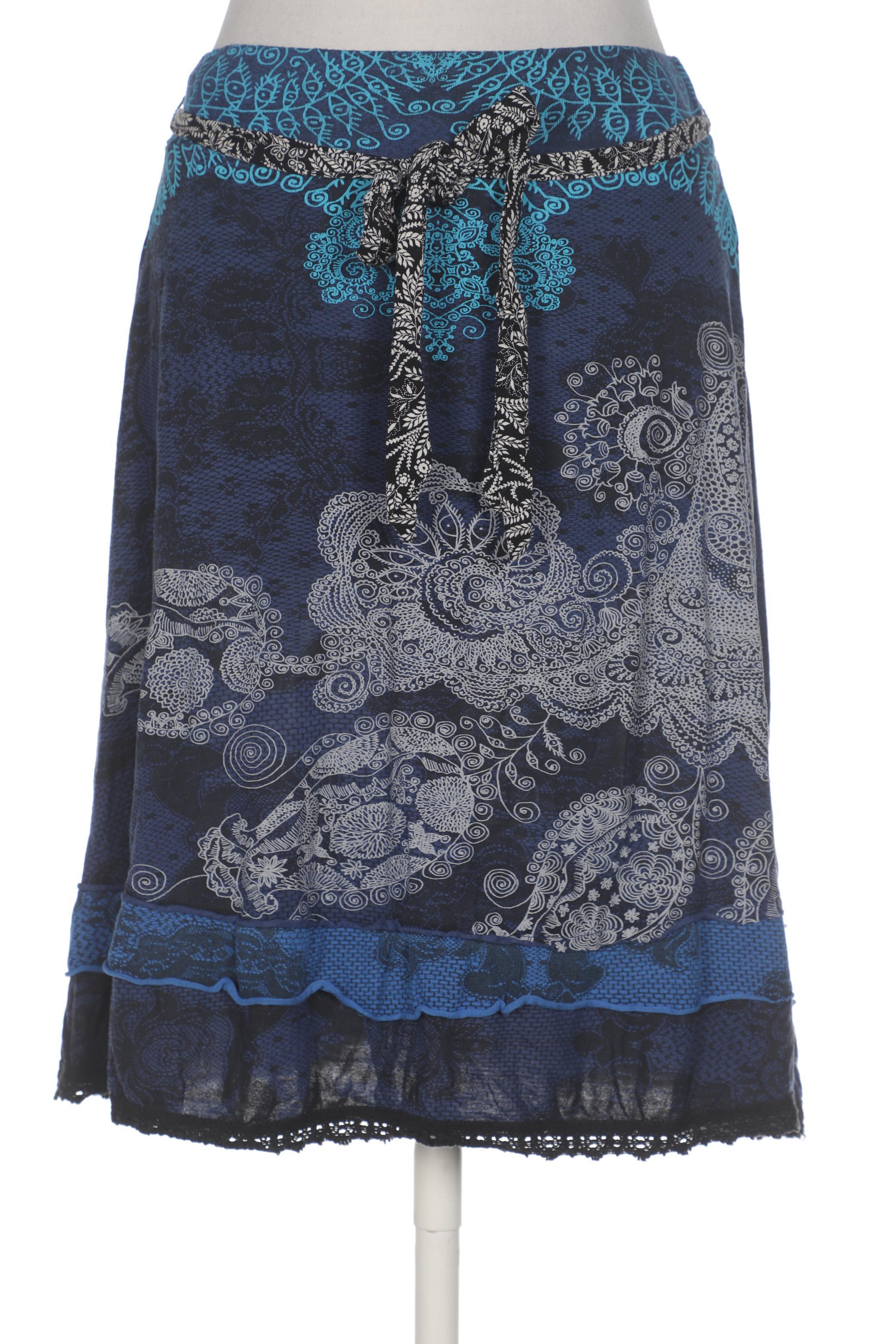 

Desigual Damen Rock, marineblau, Gr. 36