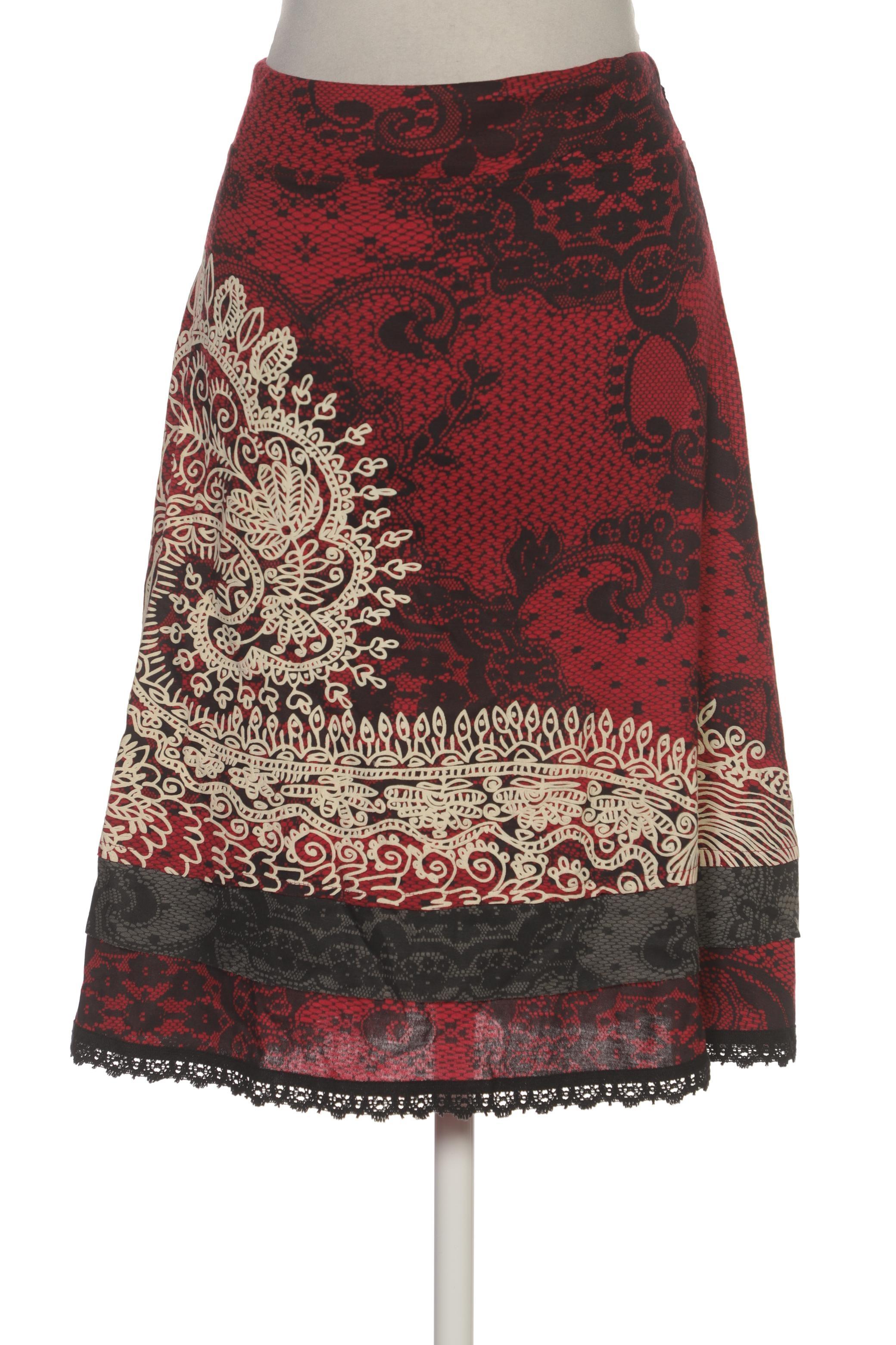 

Desigual Damen Rock, rot, Gr. 38