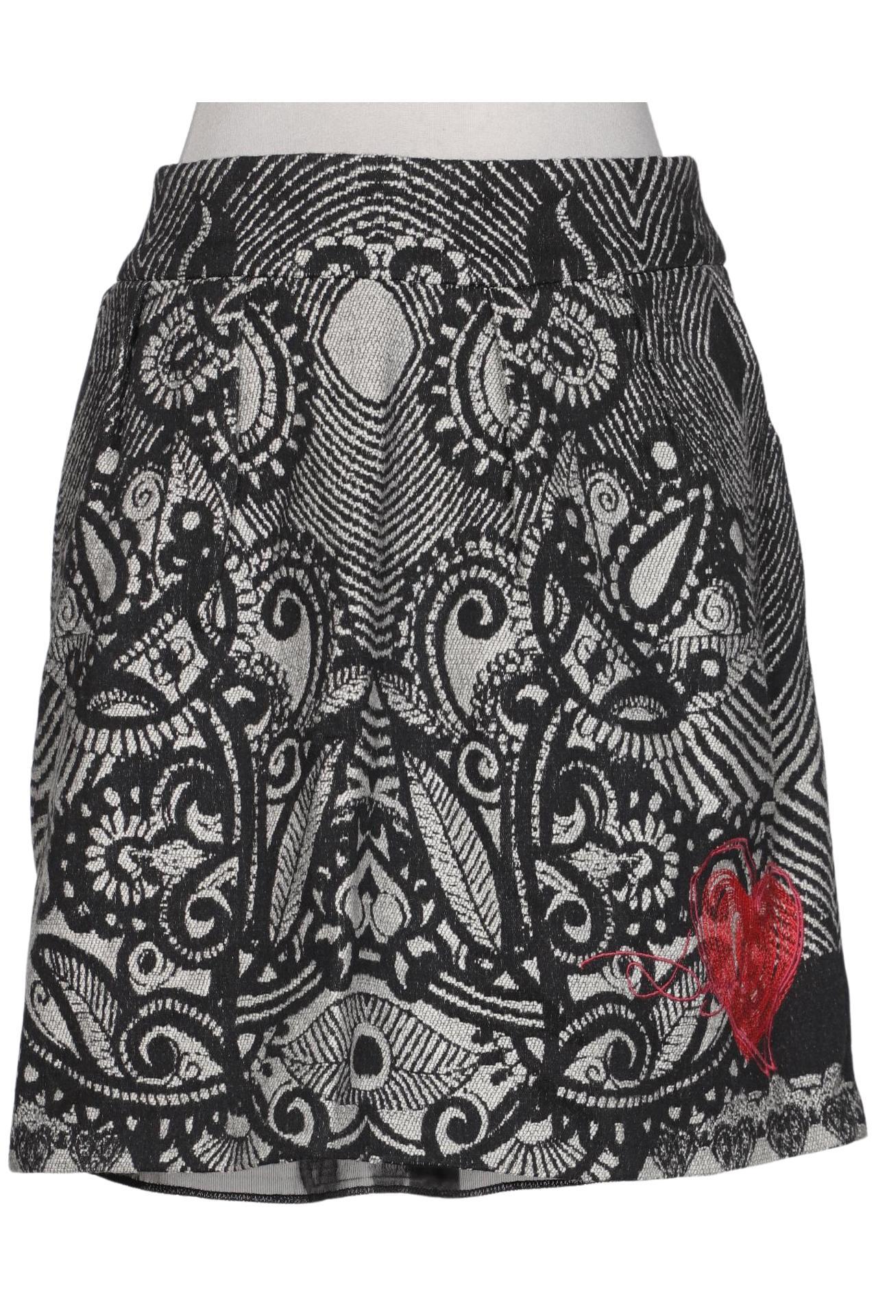 

Desigual Damen Rock, schwarz, Gr. 40