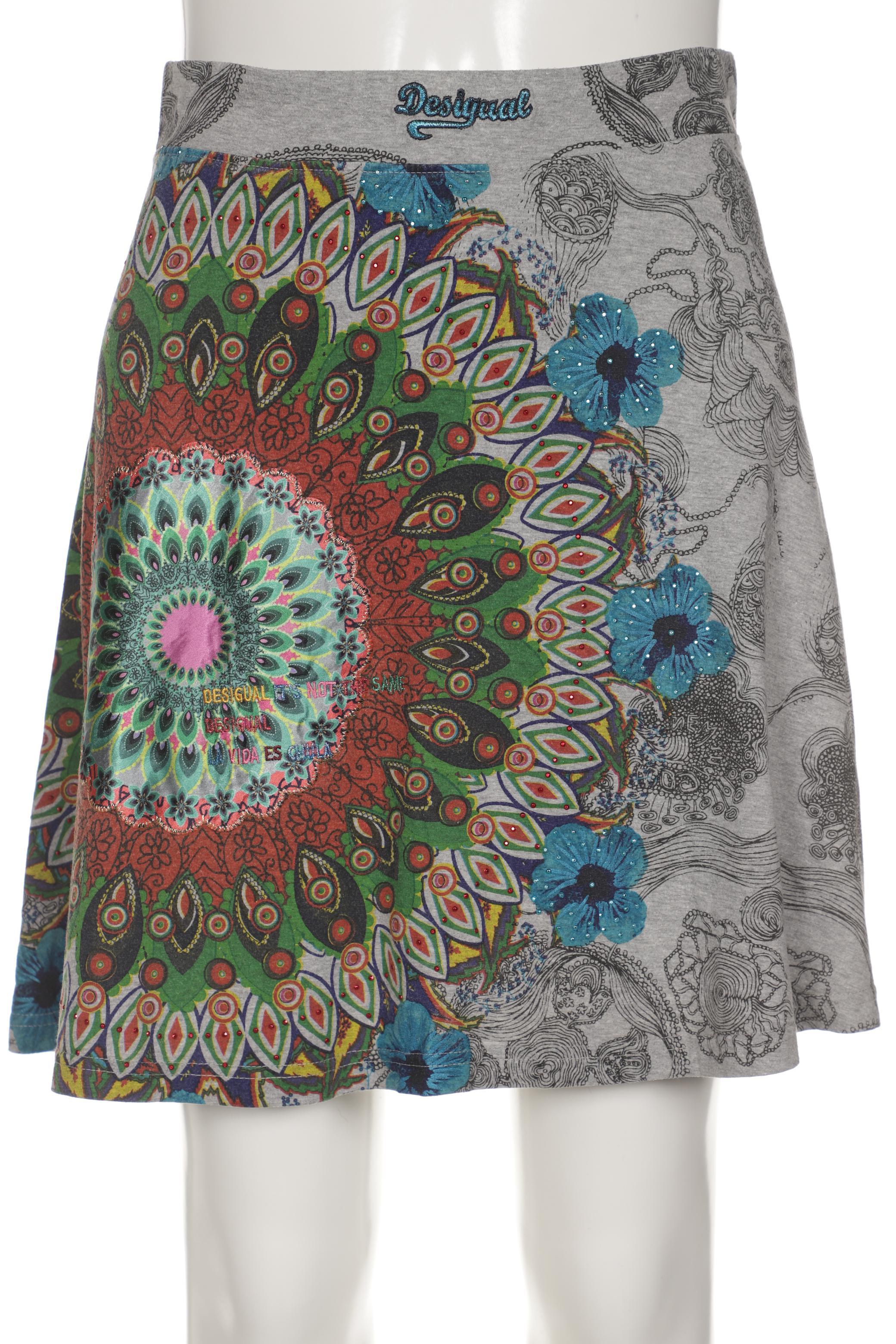 

Desigual Damen Rock, grau, Gr. 42