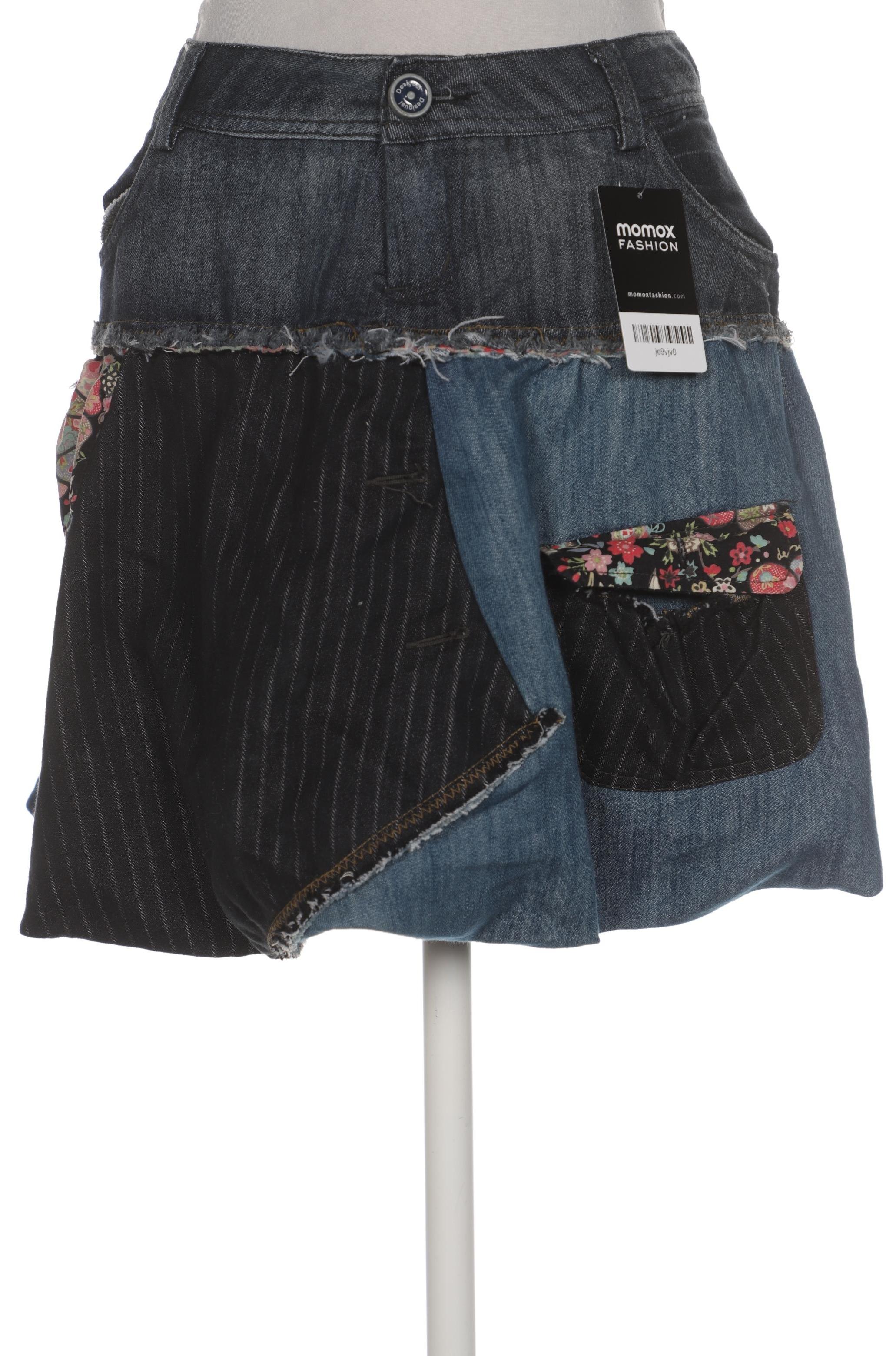 

Desigual Damen Rock, blau, Gr. 38