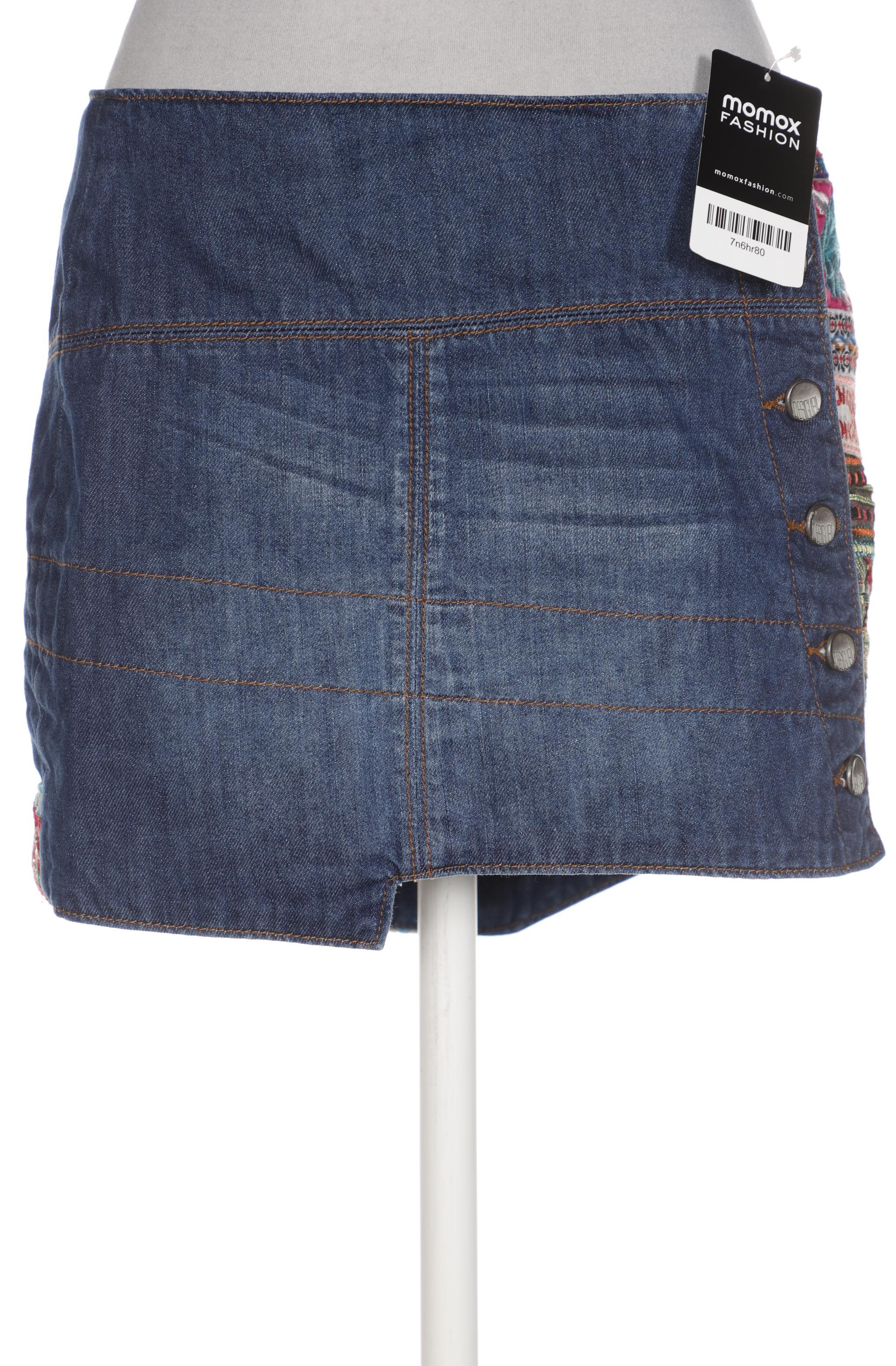 

Desigual Damen Rock, marineblau, Gr. 38