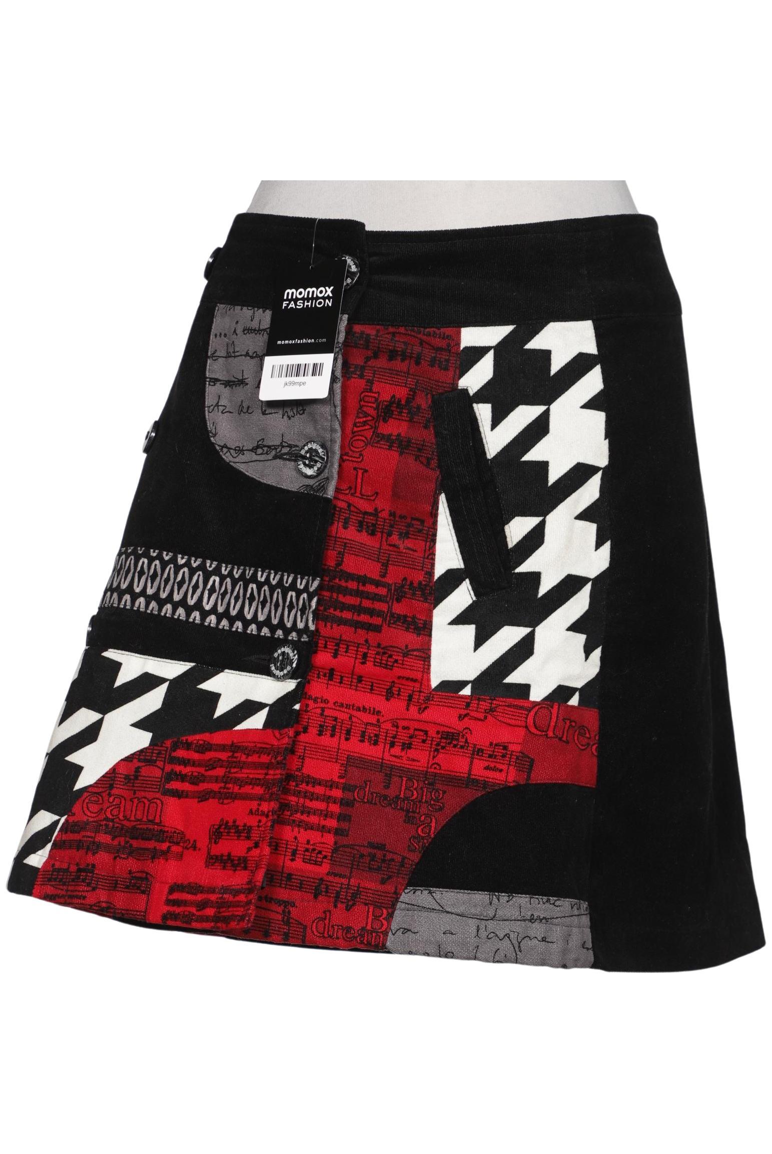 

Desigual Damen Rock, schwarz, Gr. 40