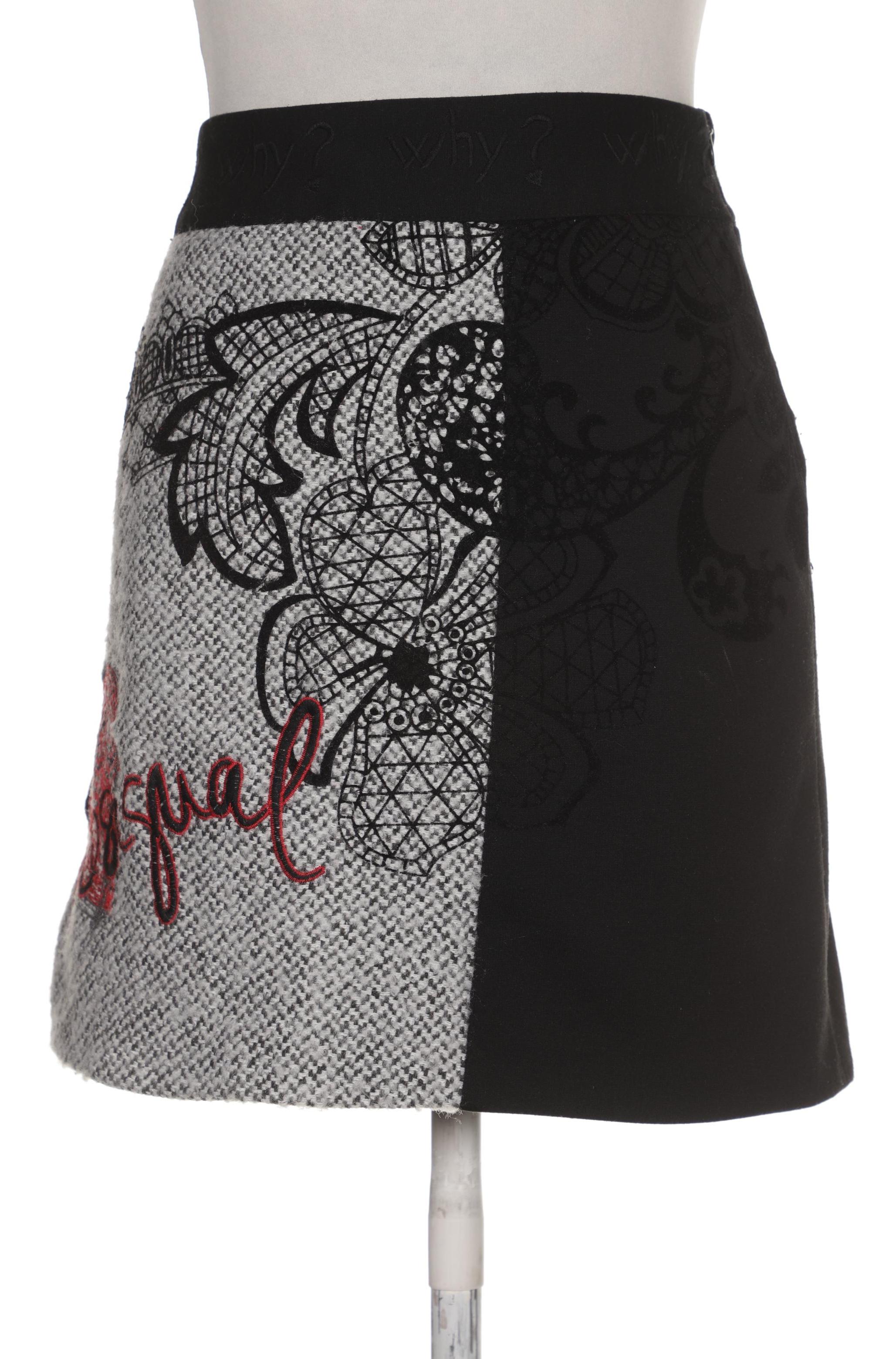 

Desigual Damen Rock, grau, Gr. 36