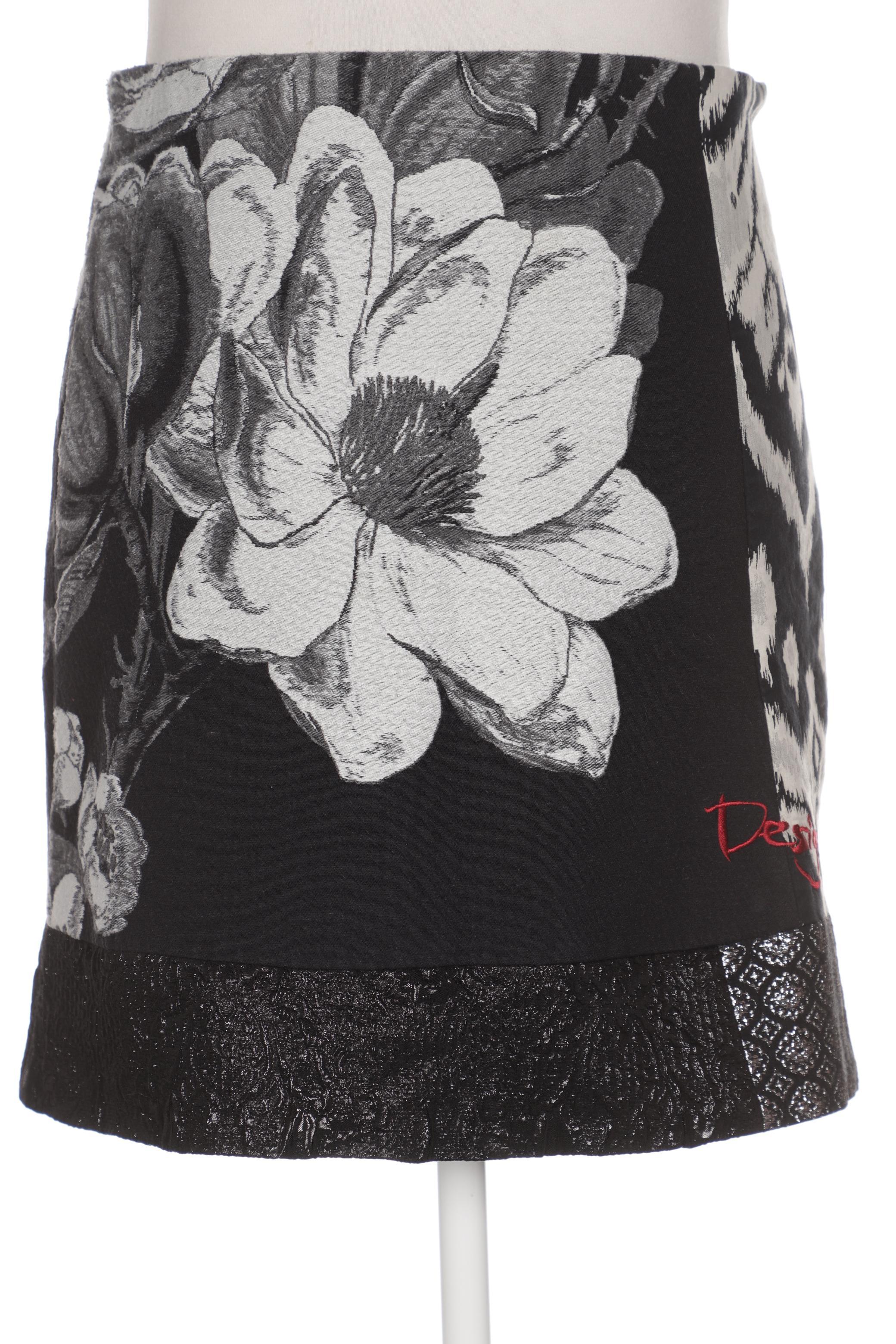 

Desigual Damen Rock, schwarz, Gr. 42