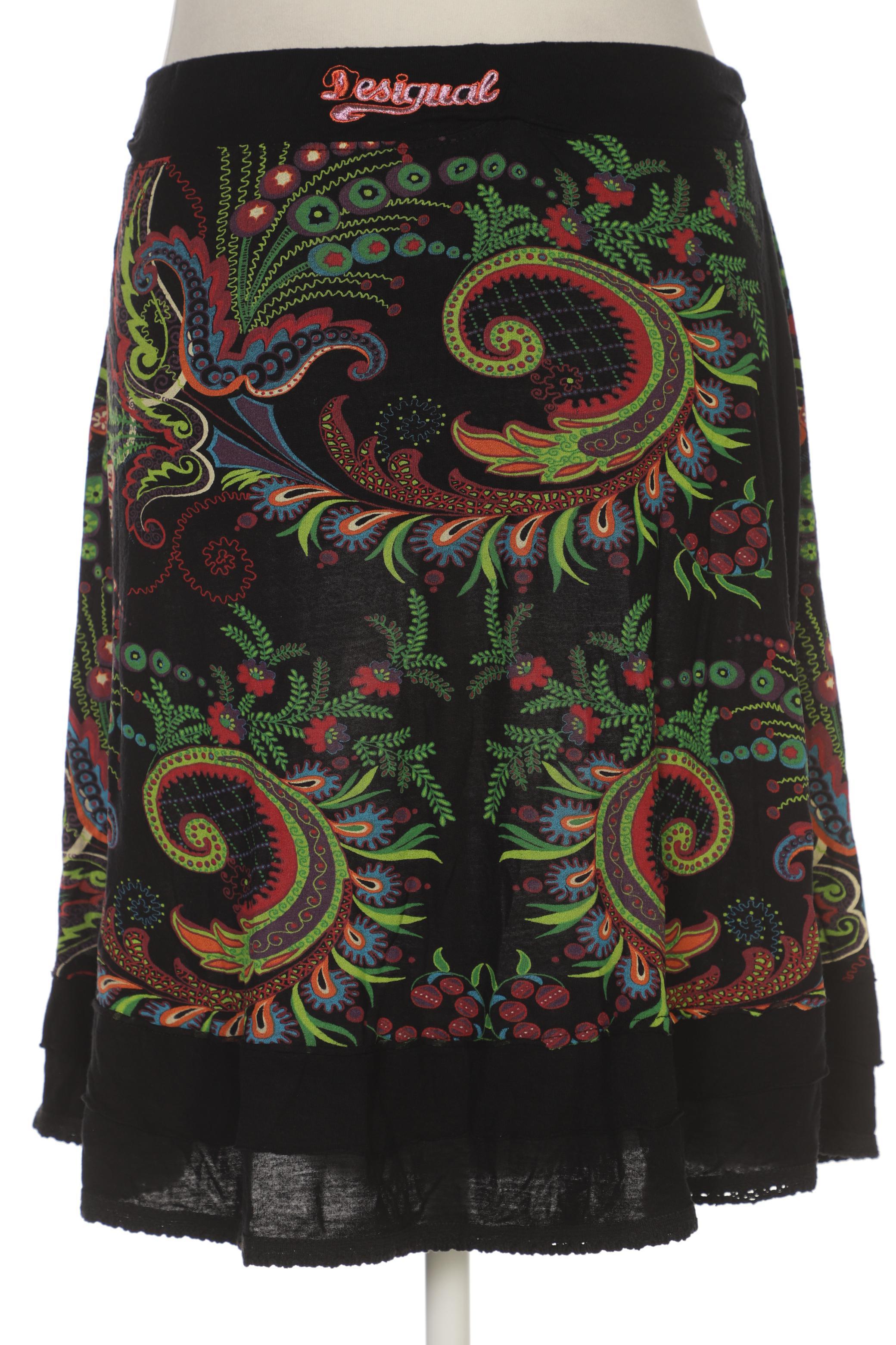 

Desigual Damen Rock, schwarz, Gr. 44