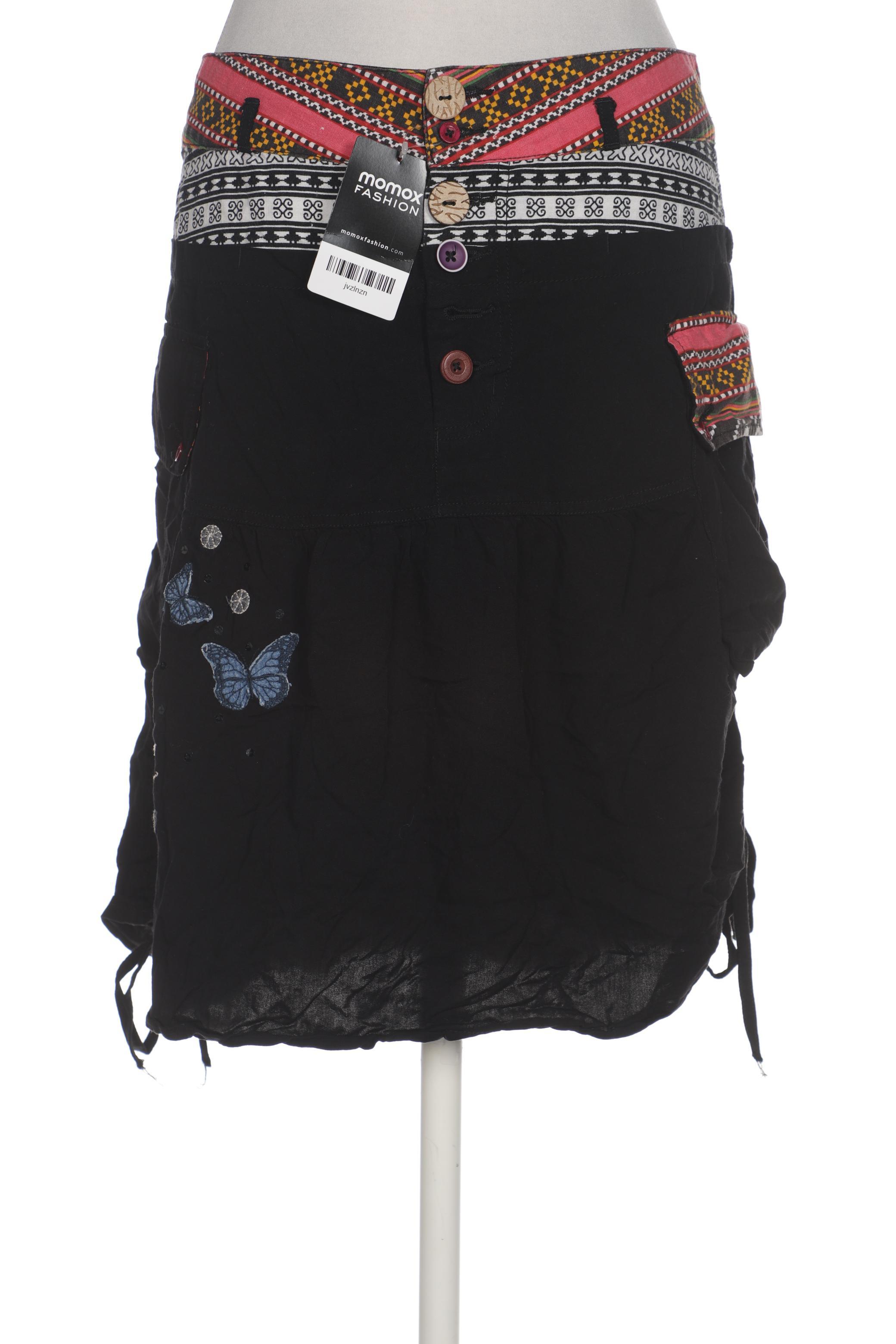 

Desigual Damen Rock, schwarz, Gr. 38