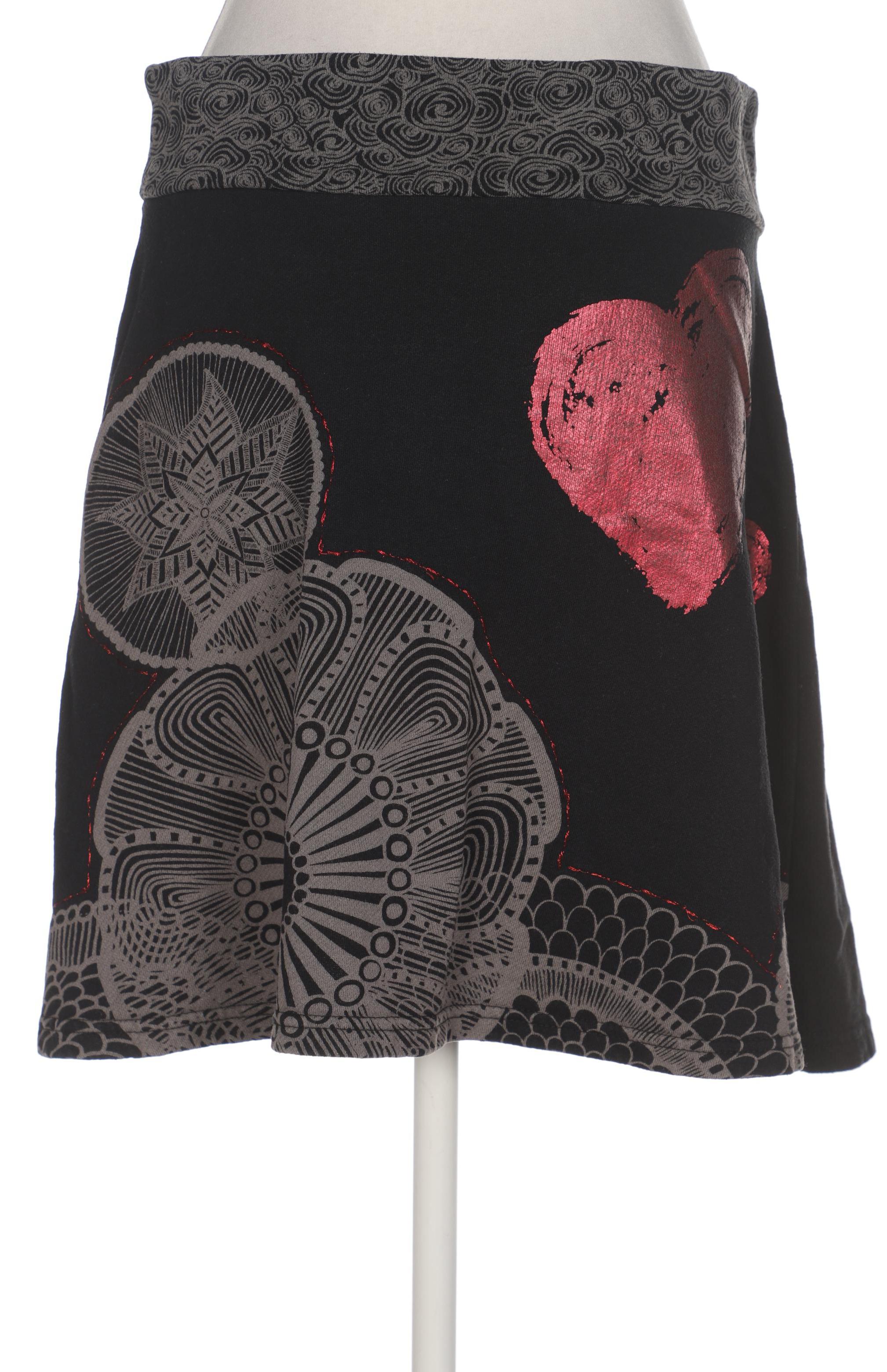 

Desigual Damen Rock, schwarz, Gr. 38