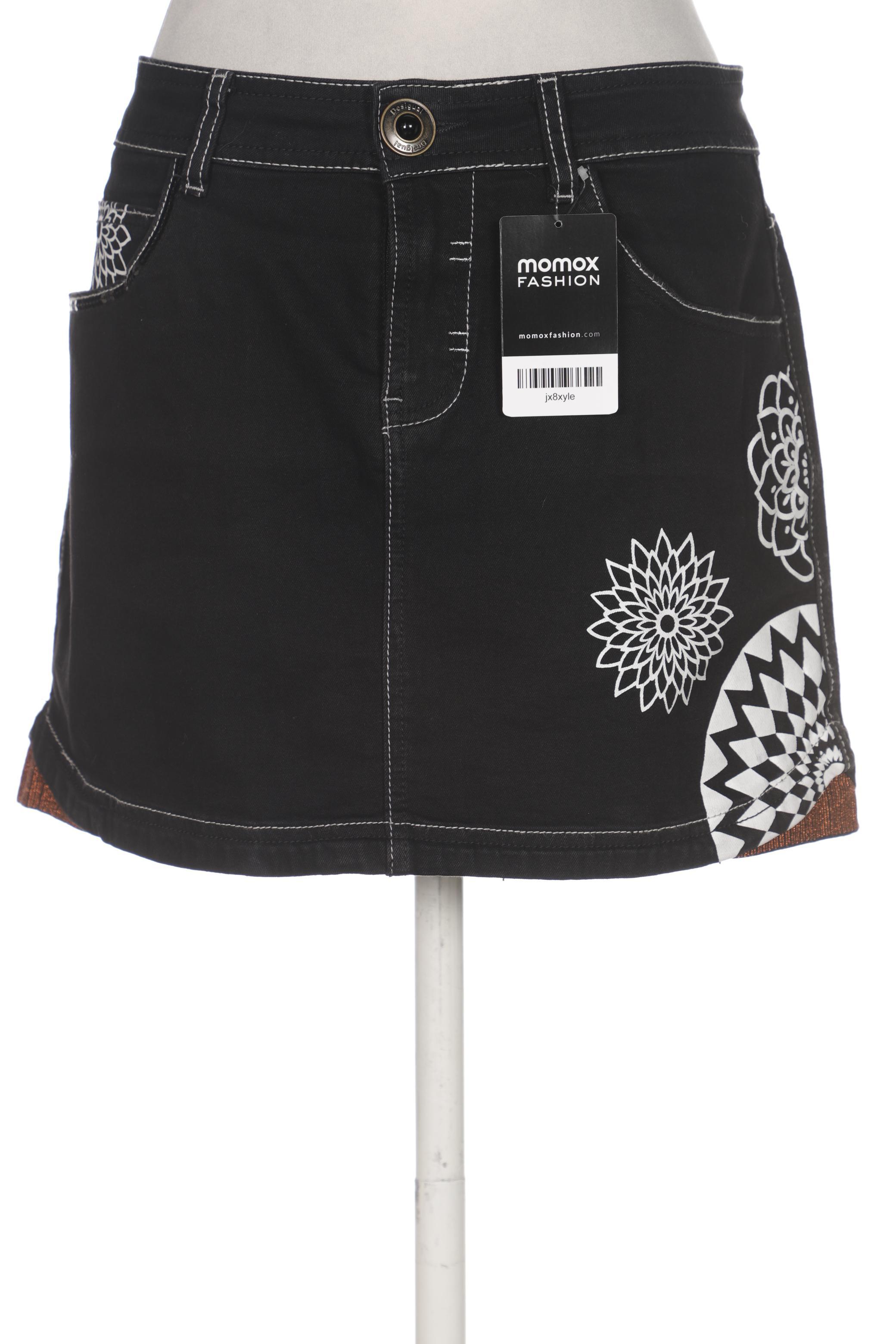 

Desigual Damen Rock, schwarz, Gr. 38