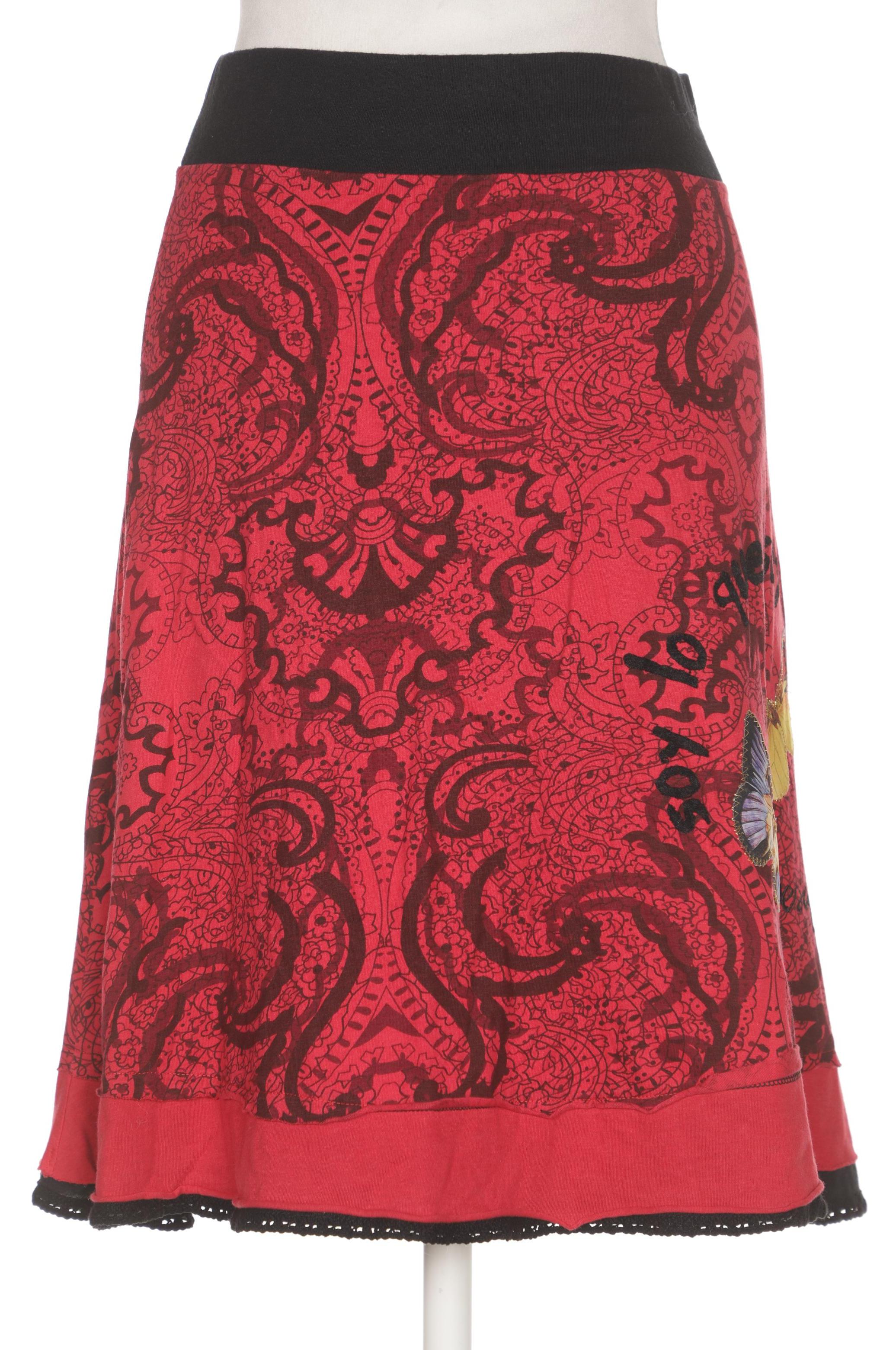 

Desigual Damen Rock, rot, Gr. 36