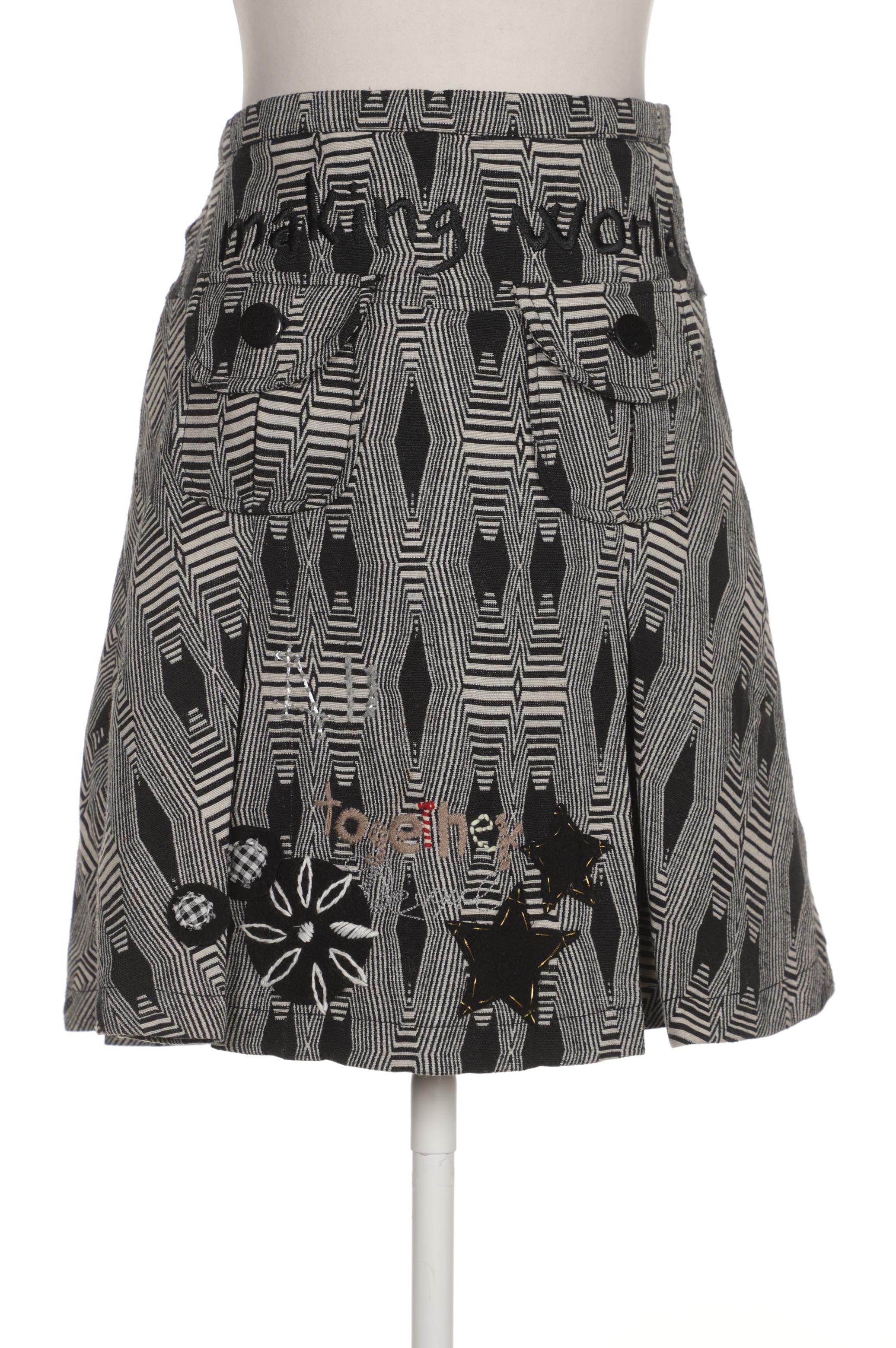 

Desigual Damen Rock, schwarz, Gr. 38