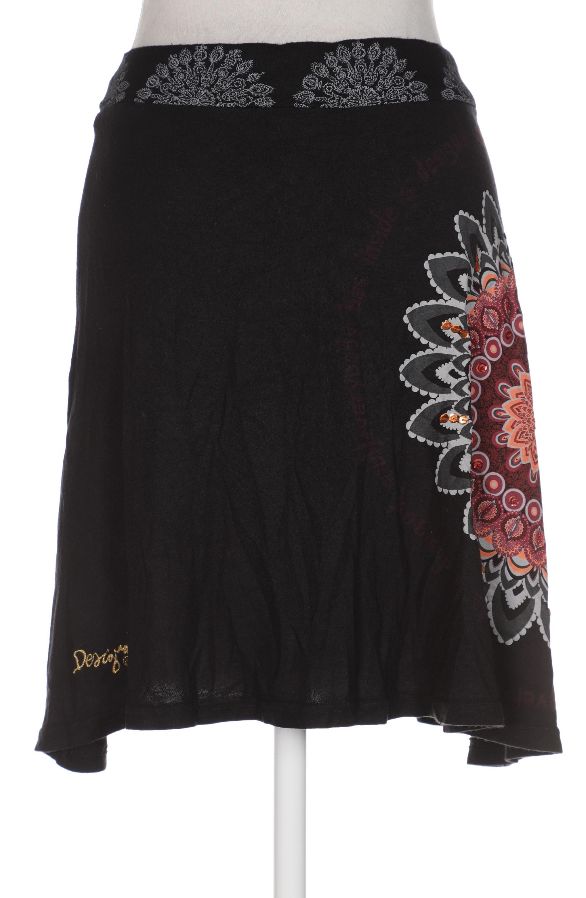 

Desigual Damen Rock, schwarz, Gr. 36