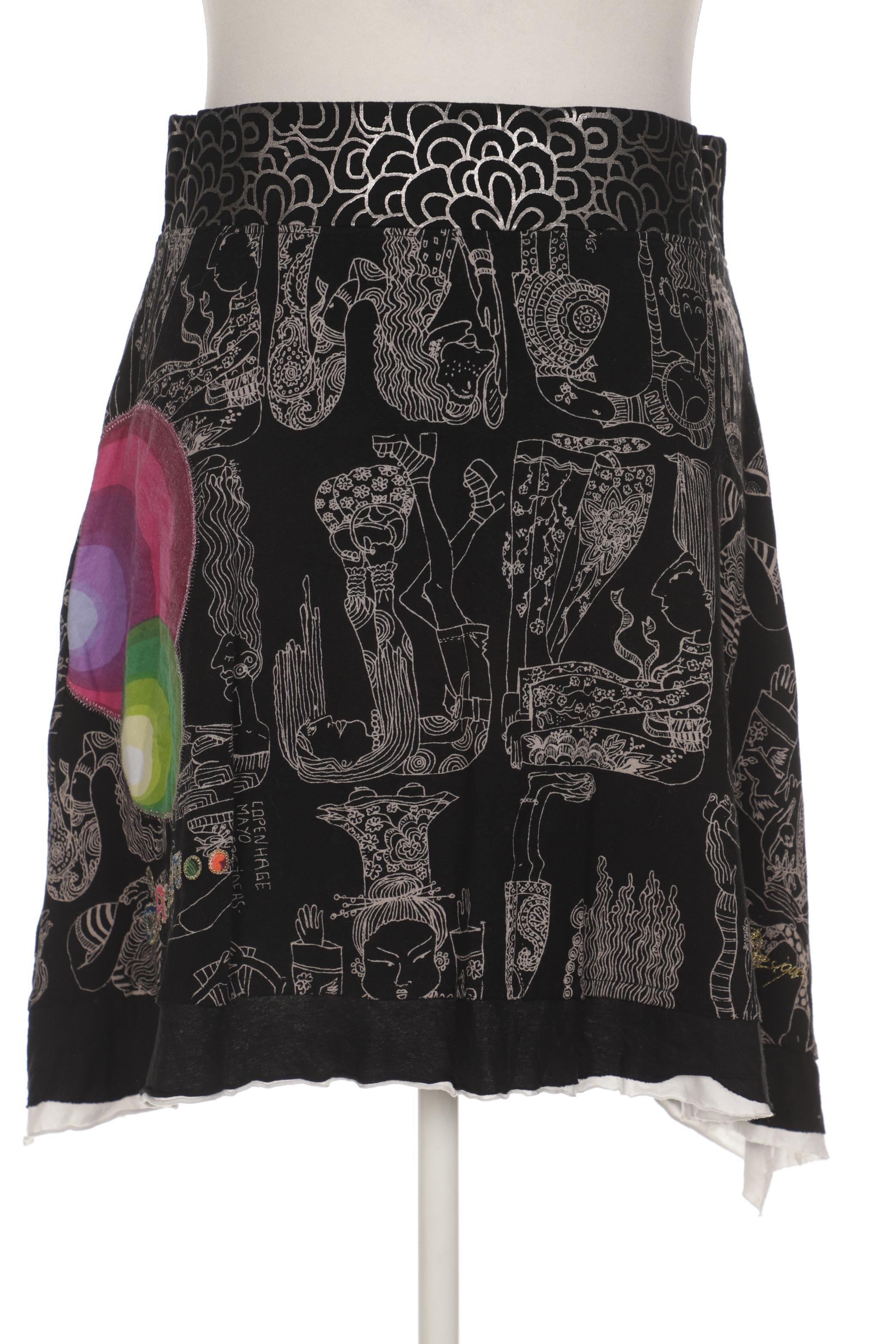 

Desigual Damen Rock, schwarz, Gr. 44