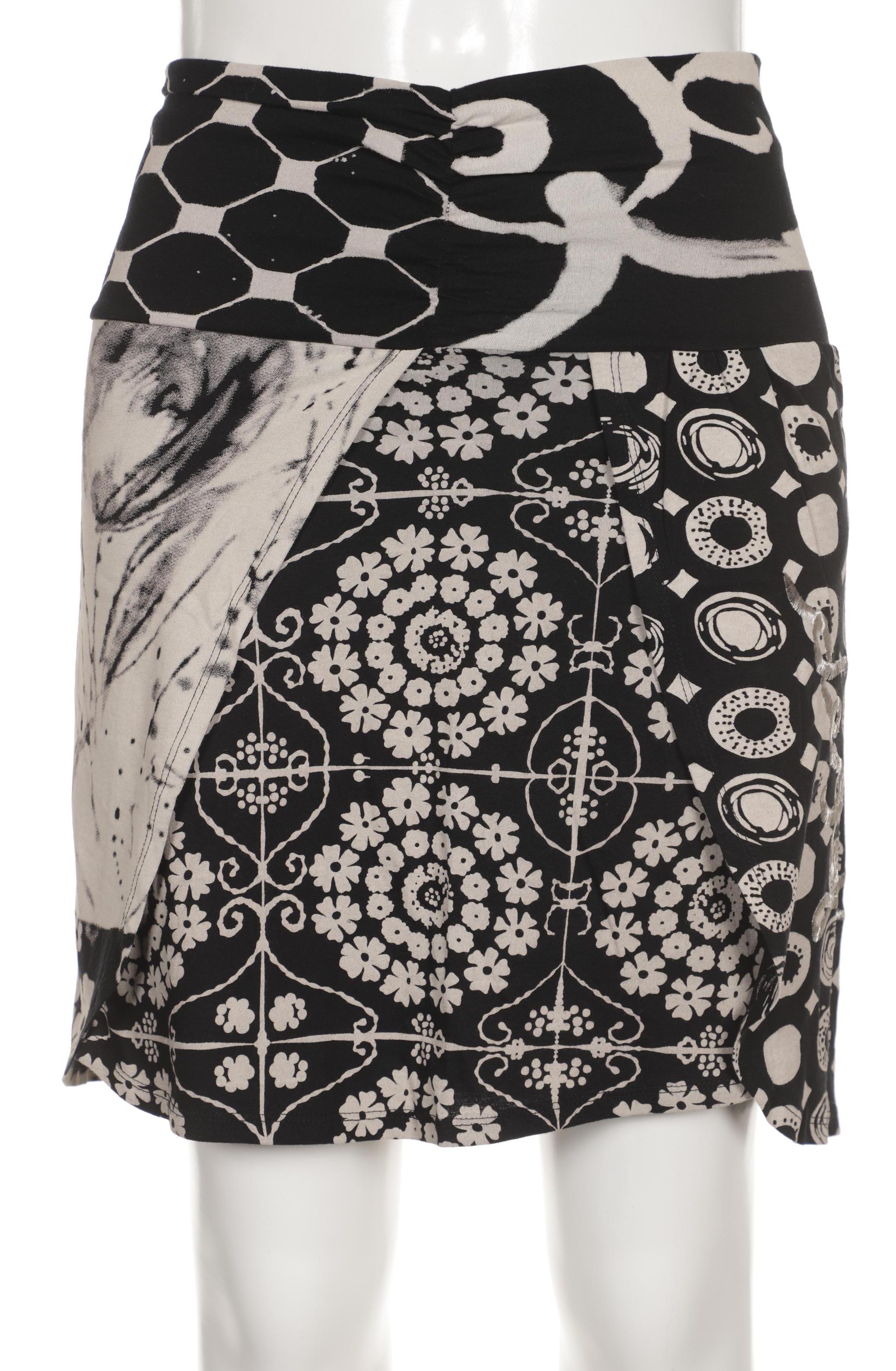 

Desigual Damen Rock, schwarz, Gr. 42