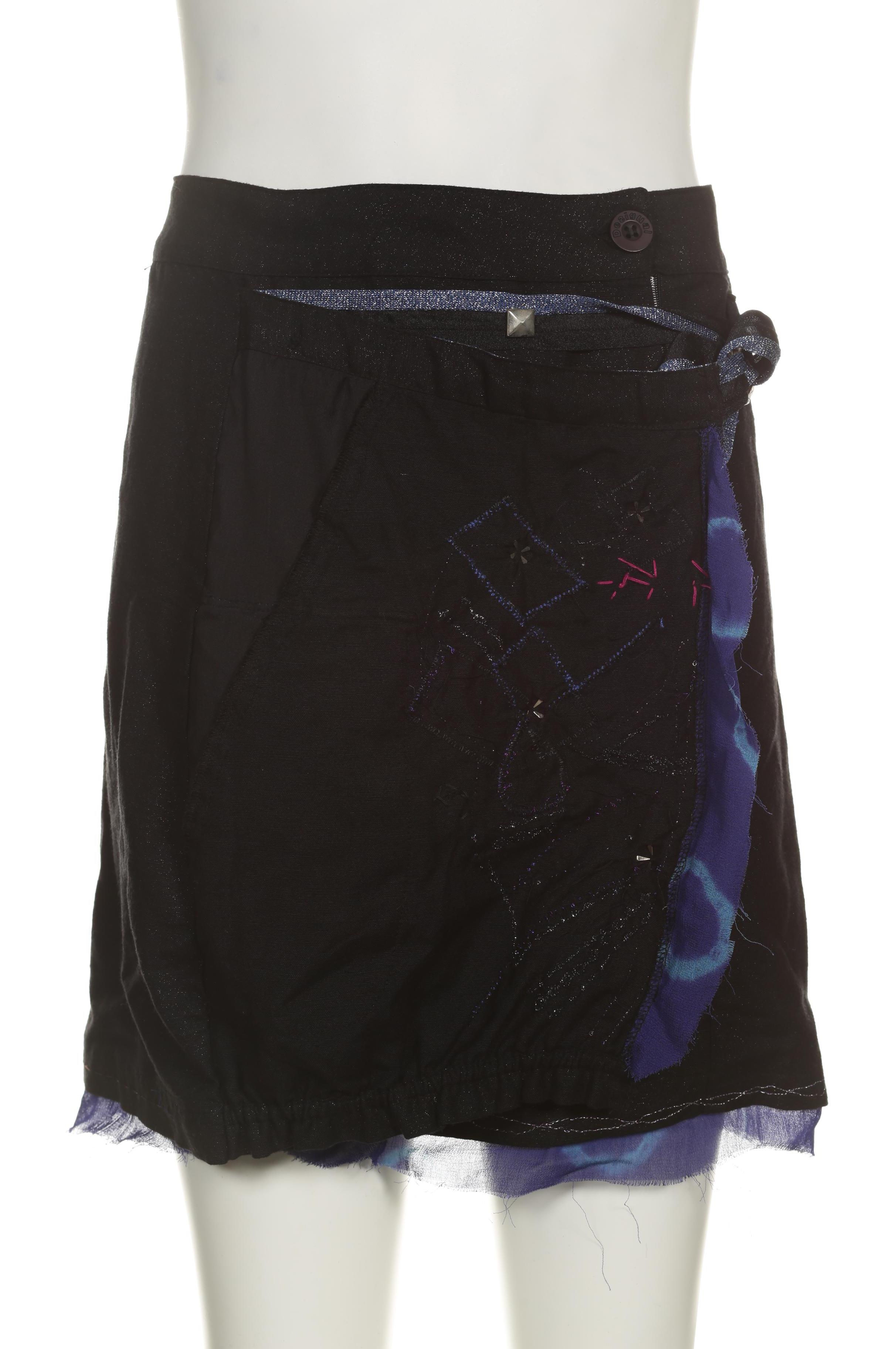 

Desigual Damen Rock, schwarz, Gr. 38