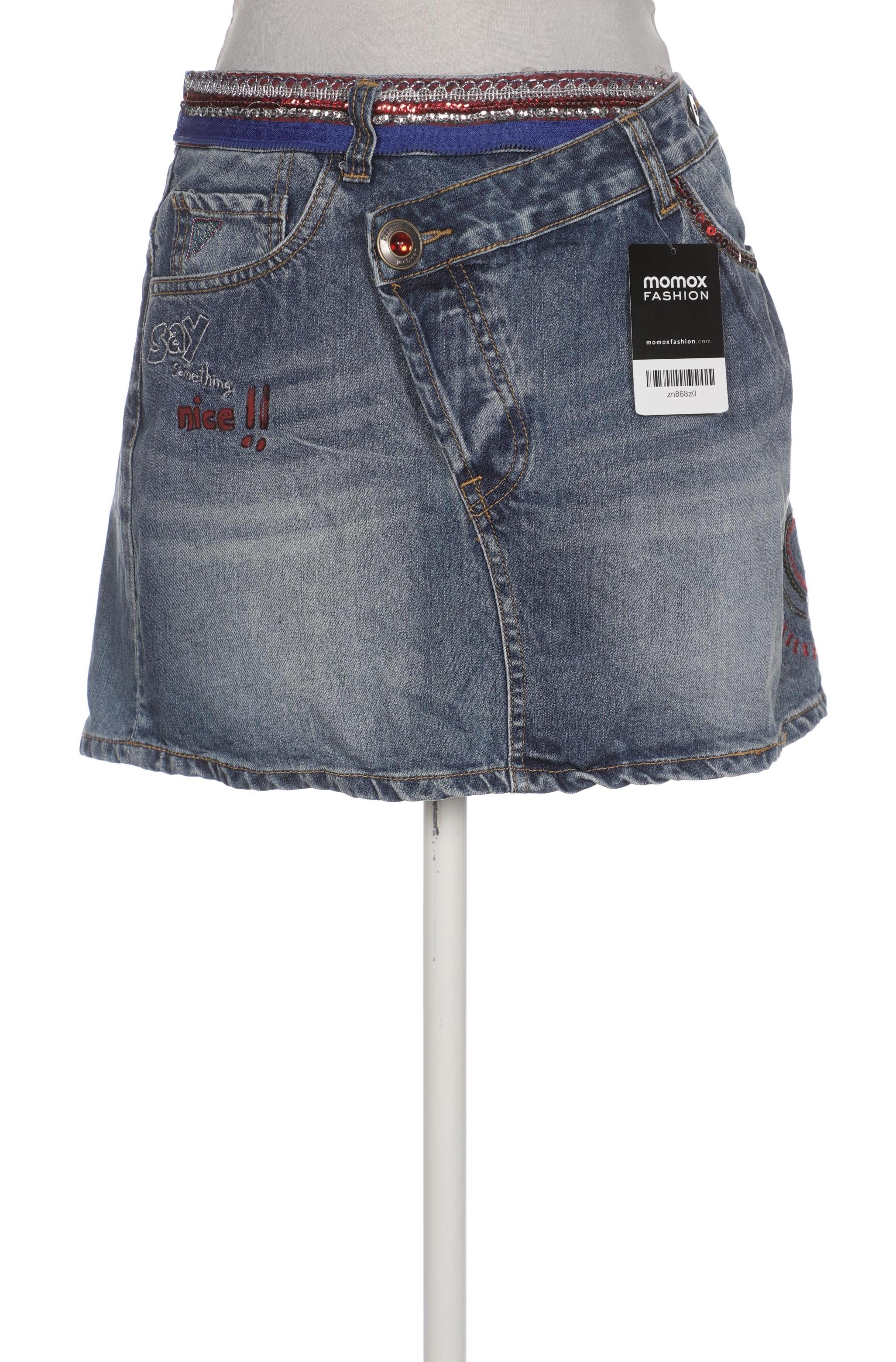 

Desigual Damen Rock, marineblau, Gr. 32