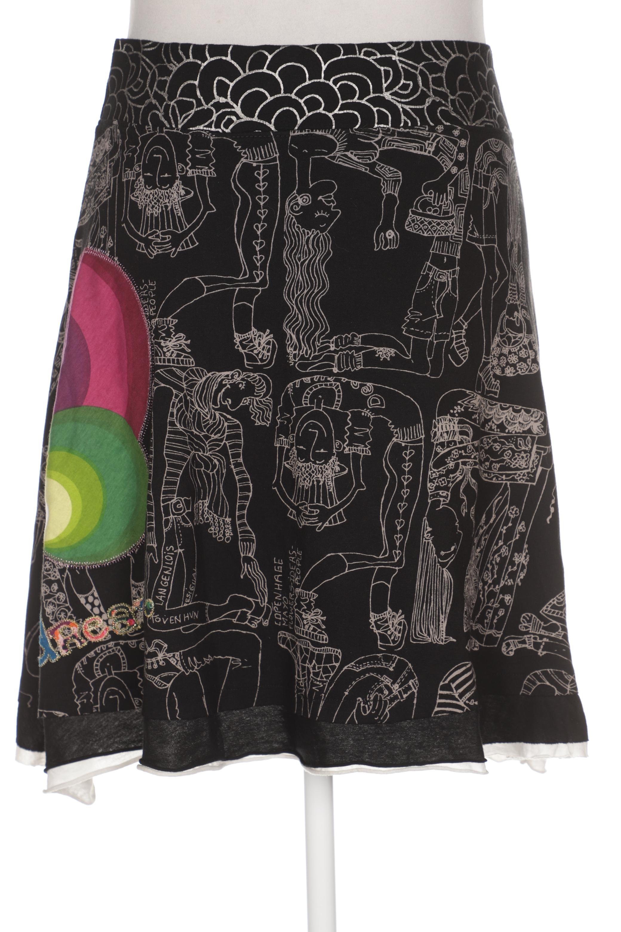 

Desigual Damen Rock, schwarz, Gr. 44