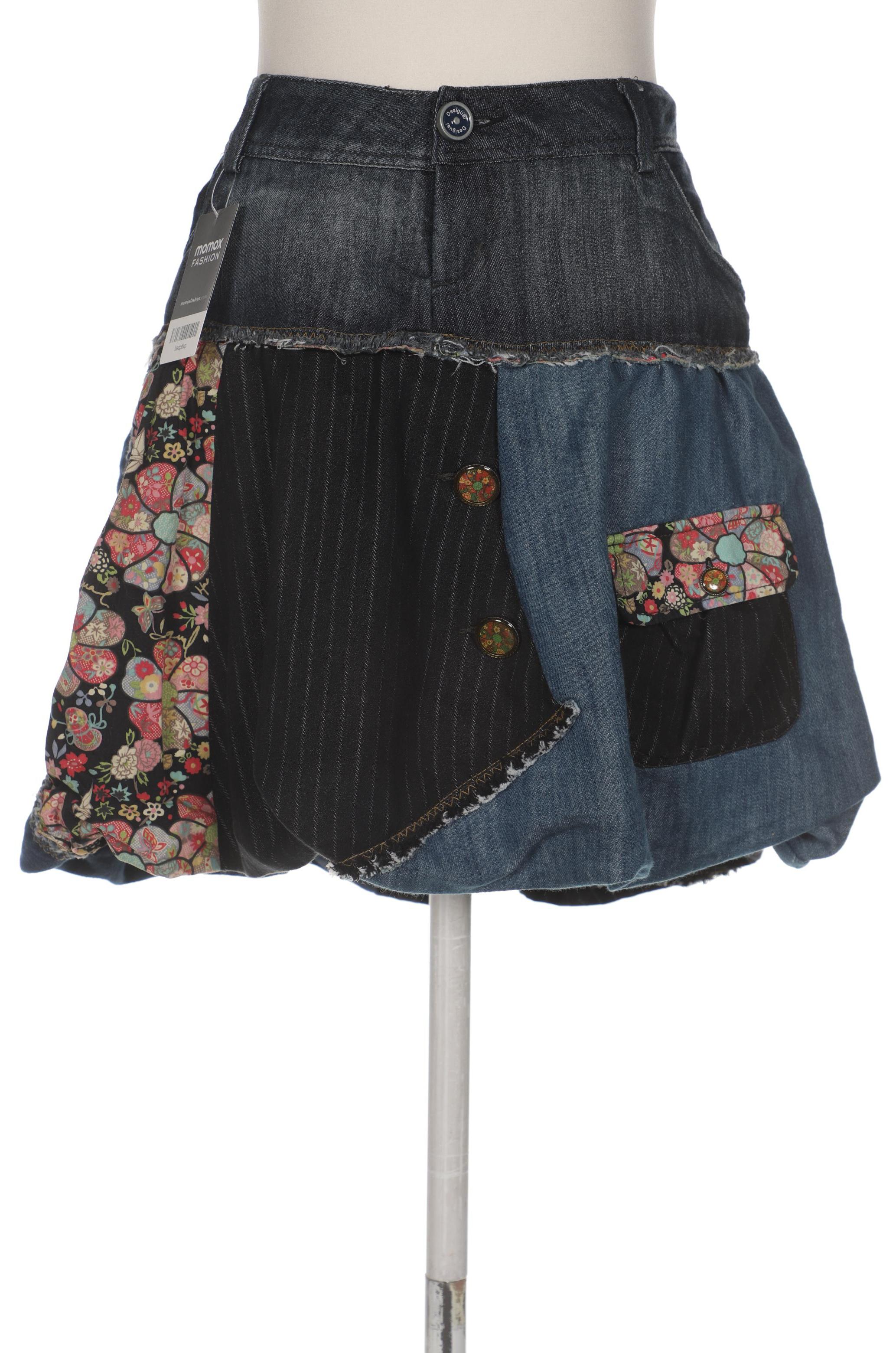 

Desigual Damen Rock, marineblau, Gr. 40