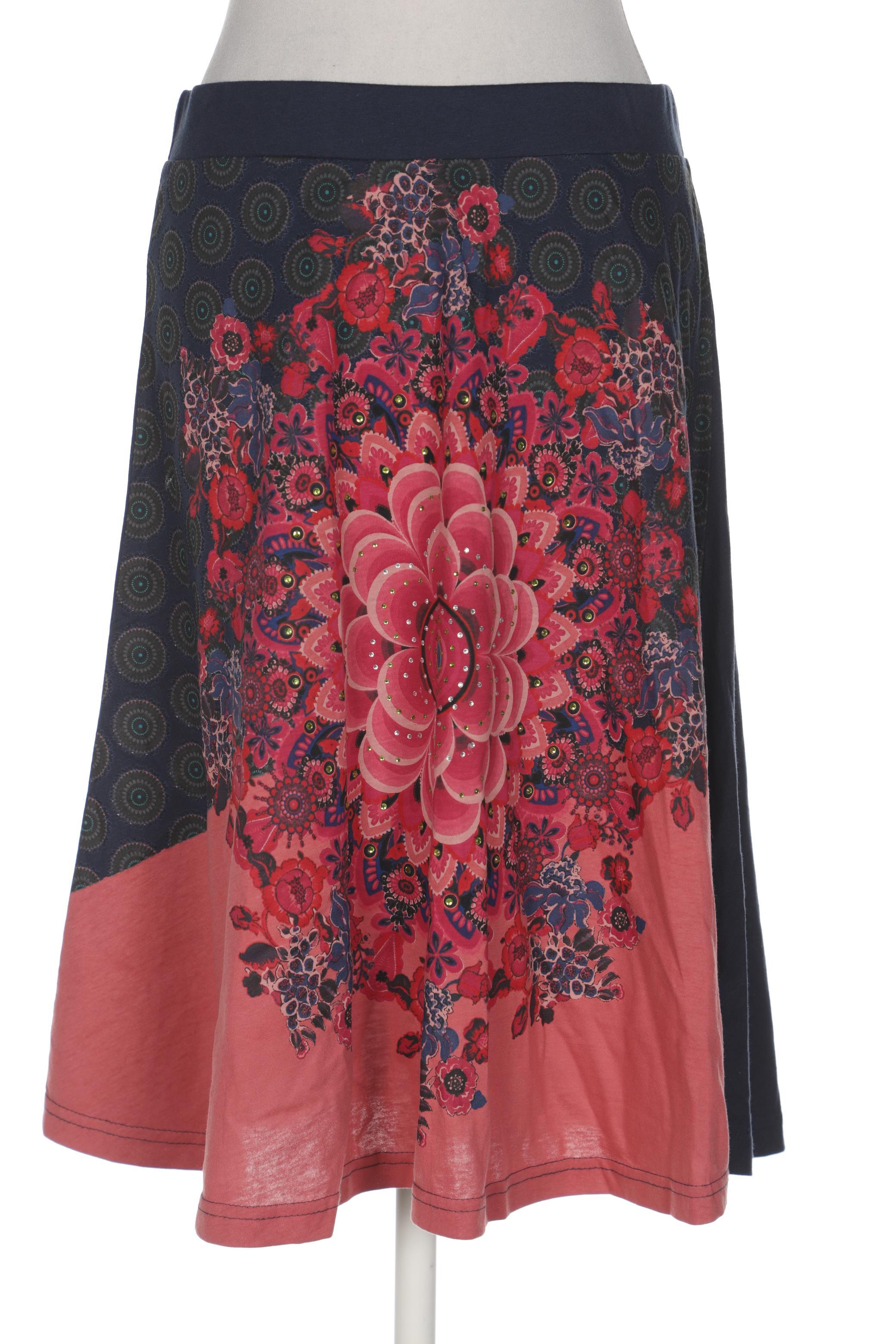 

Desigual Damen Rock, marineblau, Gr. 38