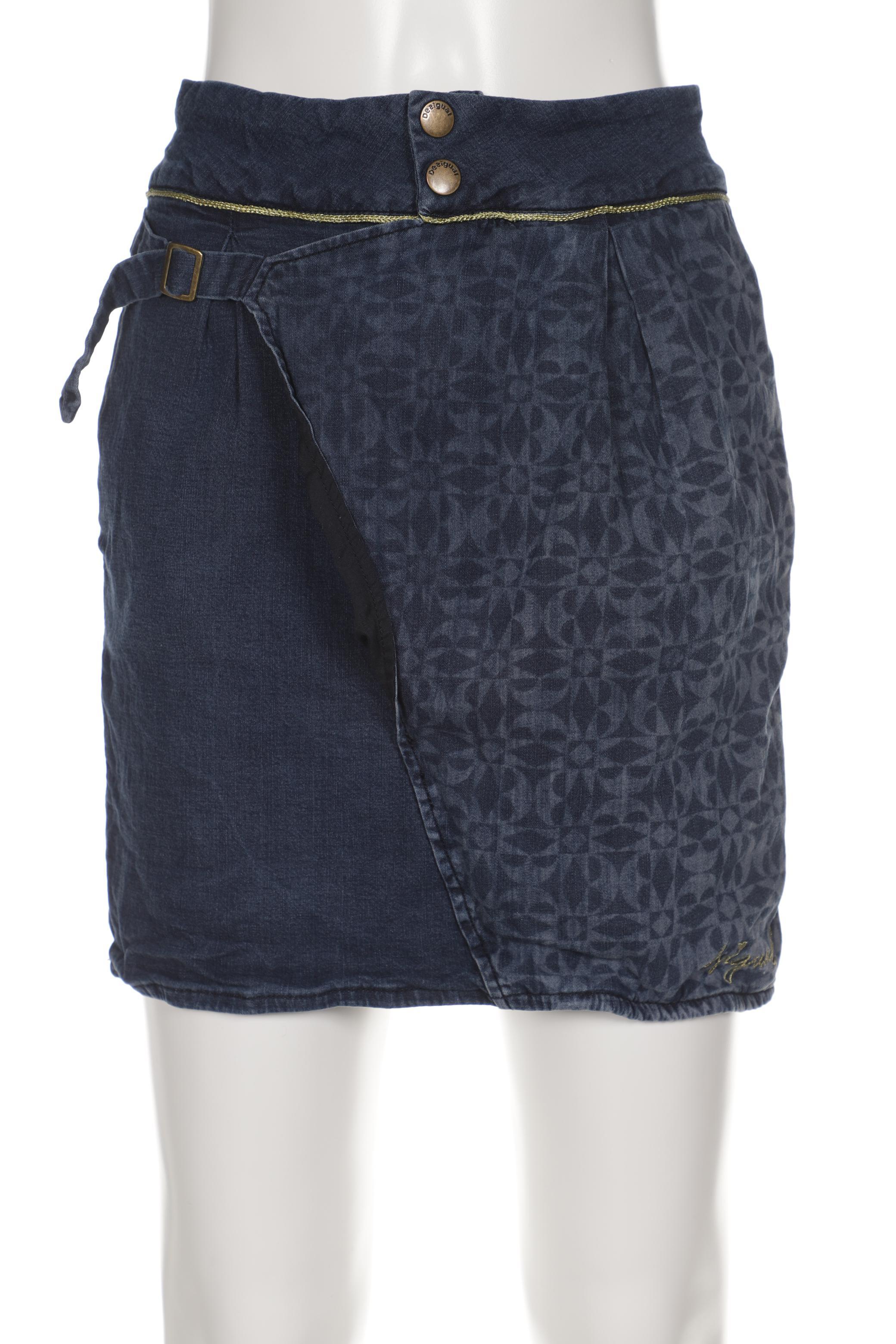 

Desigual Damen Rock, blau, Gr. 38