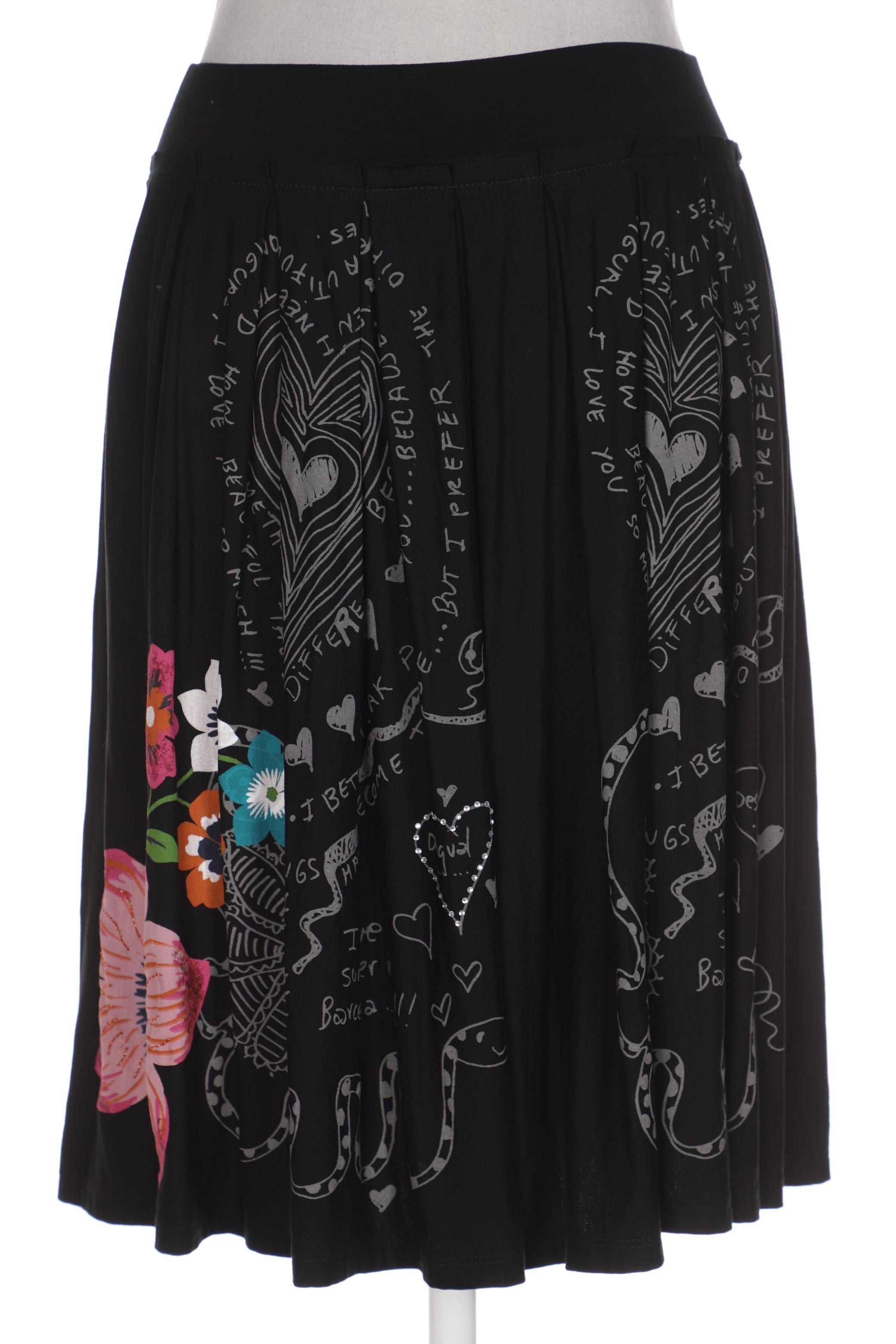 

Desigual Damen Rock, schwarz, Gr. 38