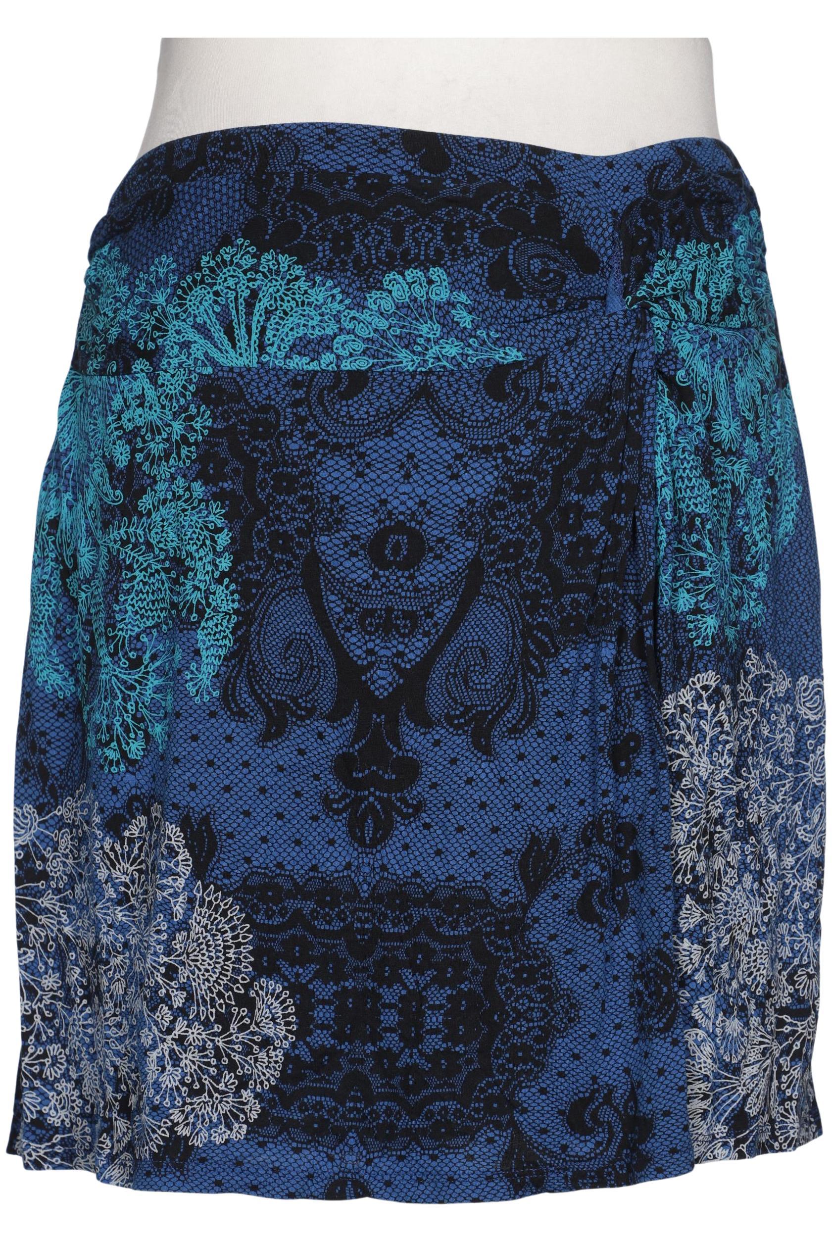 

Desigual Damen Rock, marineblau, Gr. 46