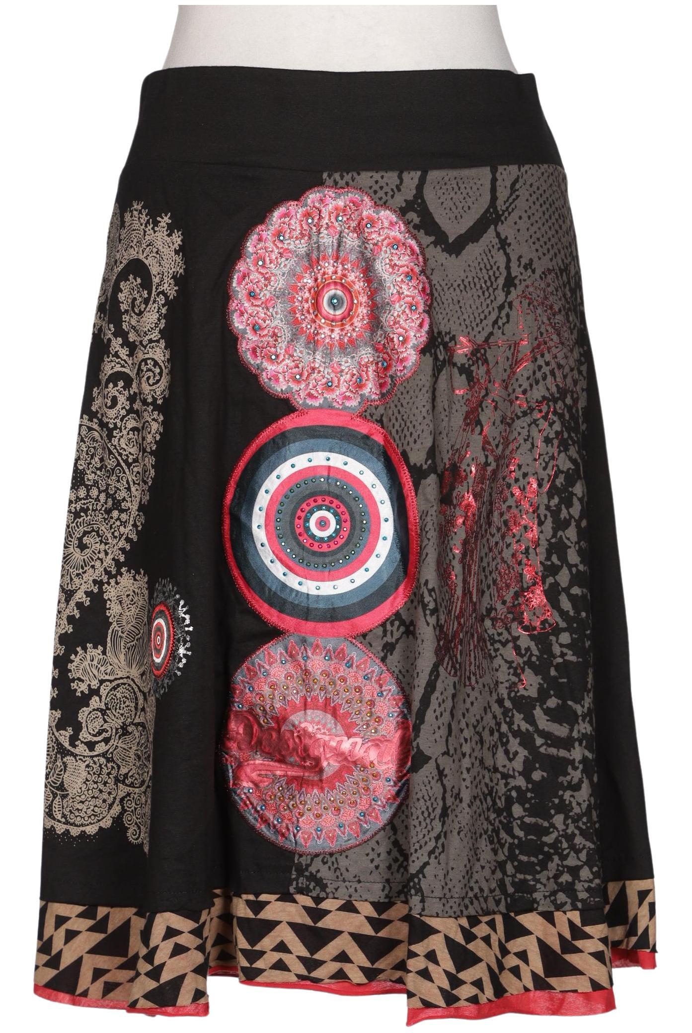 

Desigual Damen Rock, mehrfarbig, Gr. 38