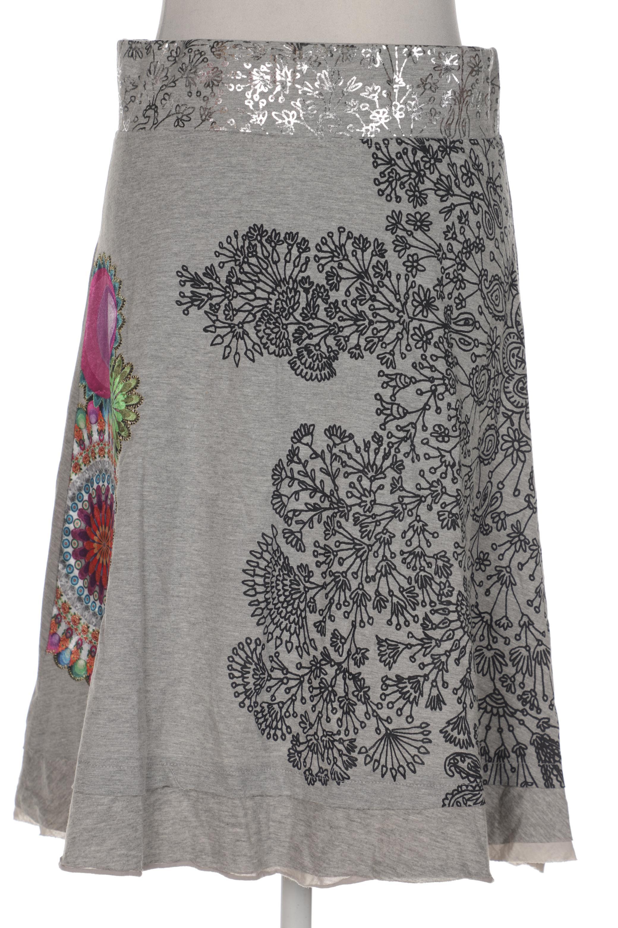 

Desigual Damen Rock, grau, Gr. 36