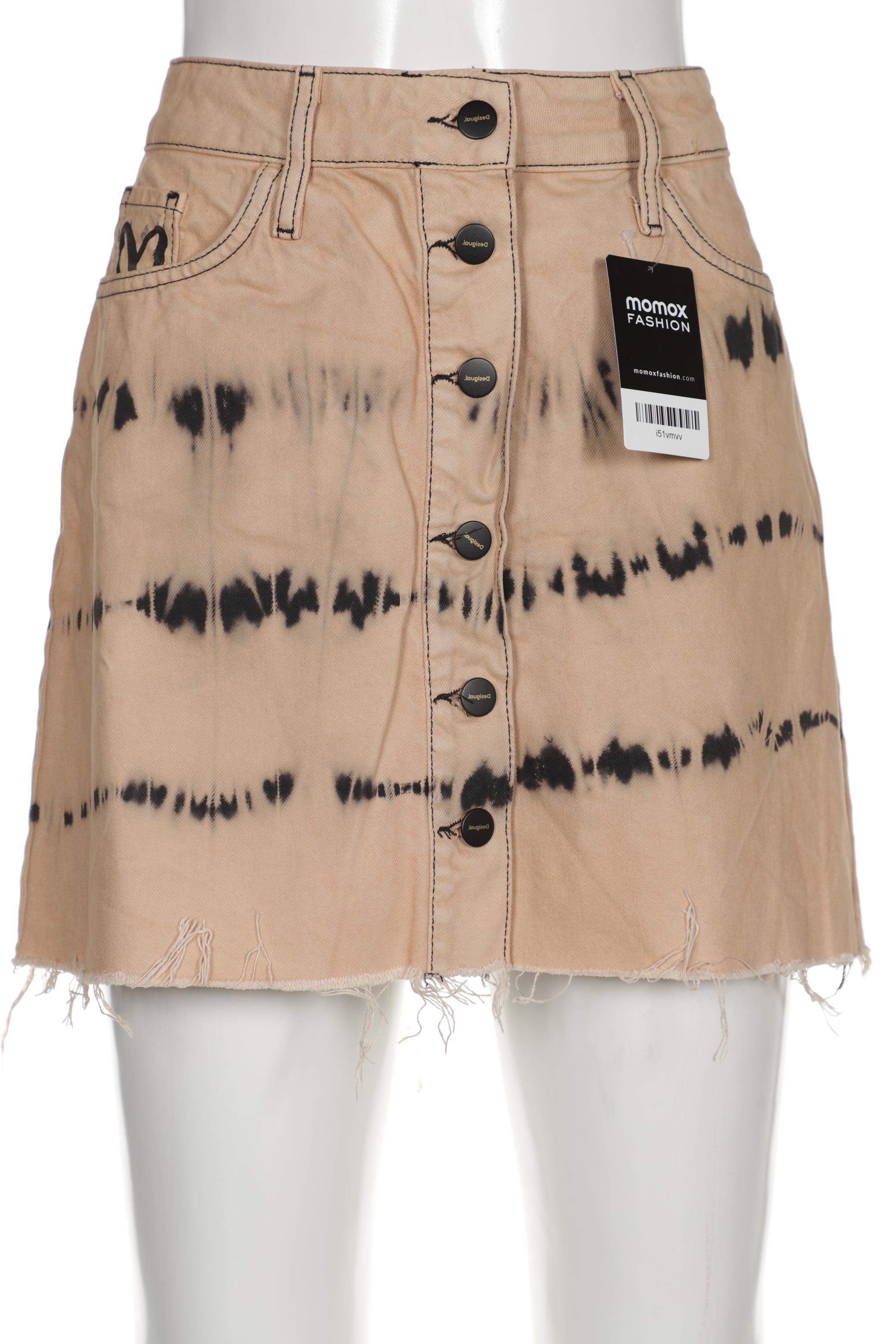 

Desigual Damen Rock, beige, Gr. 40