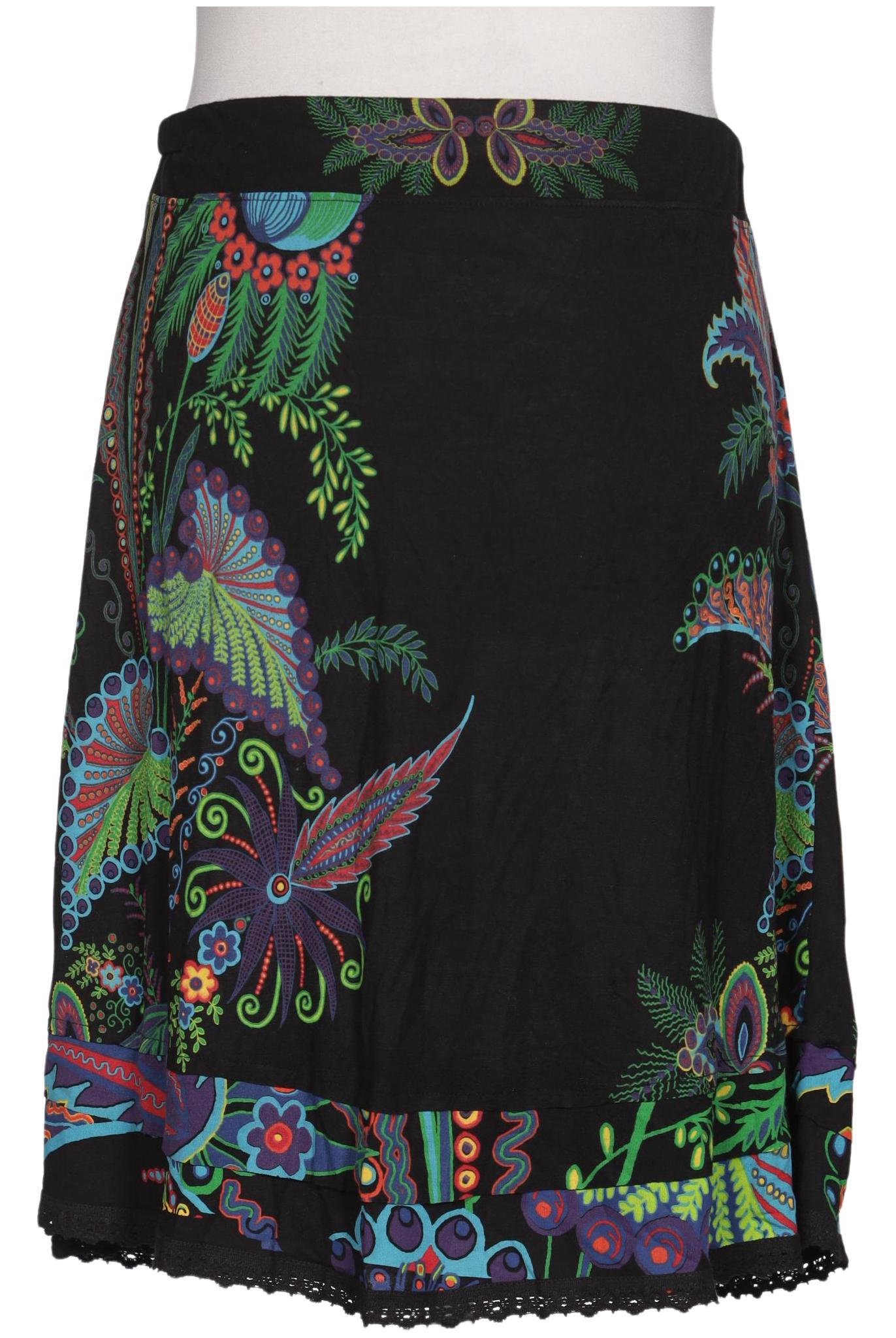 

Desigual Damen Rock, schwarz, Gr. 44