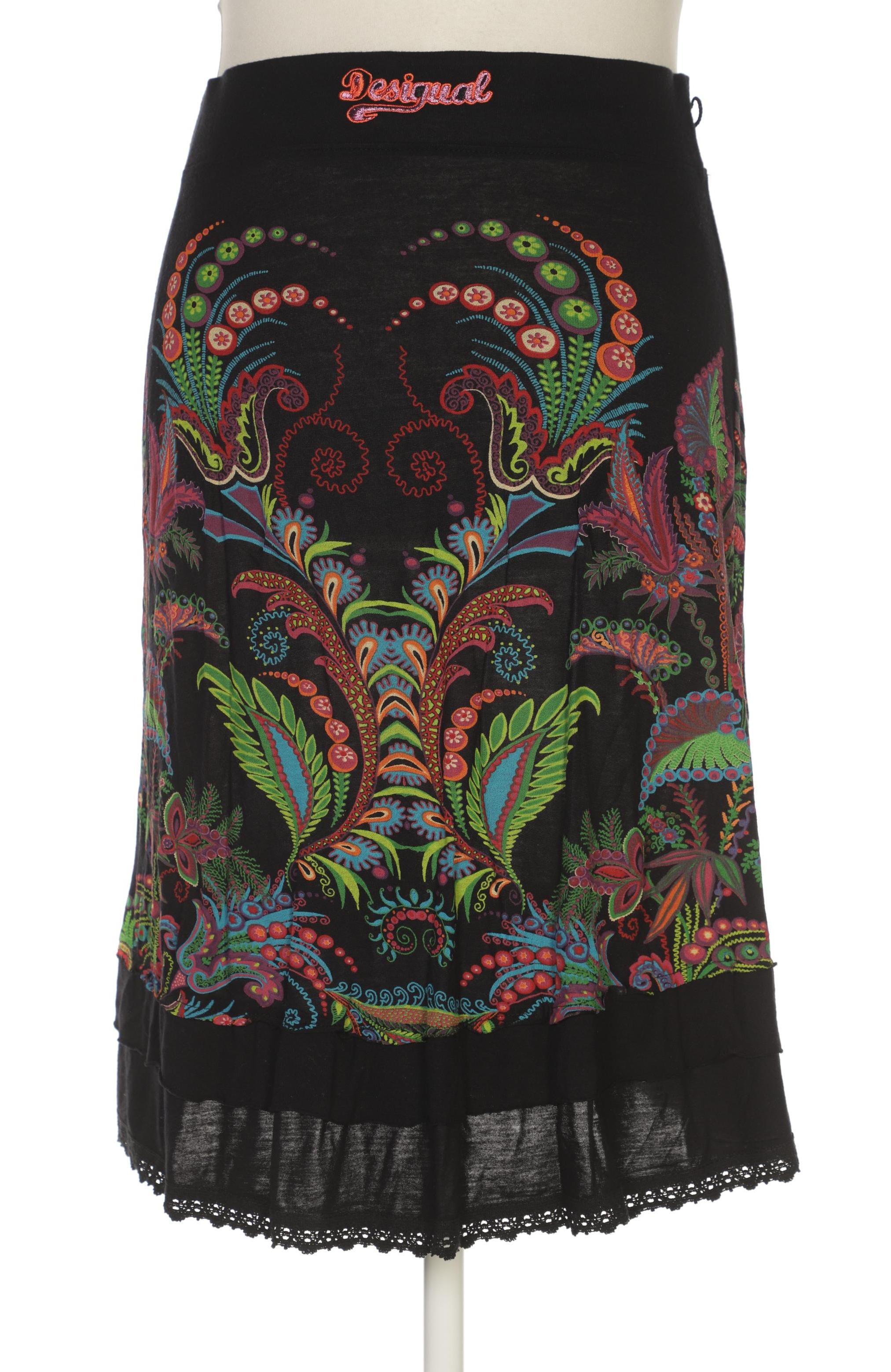 

Desigual Damen Rock, schwarz, Gr. 42
