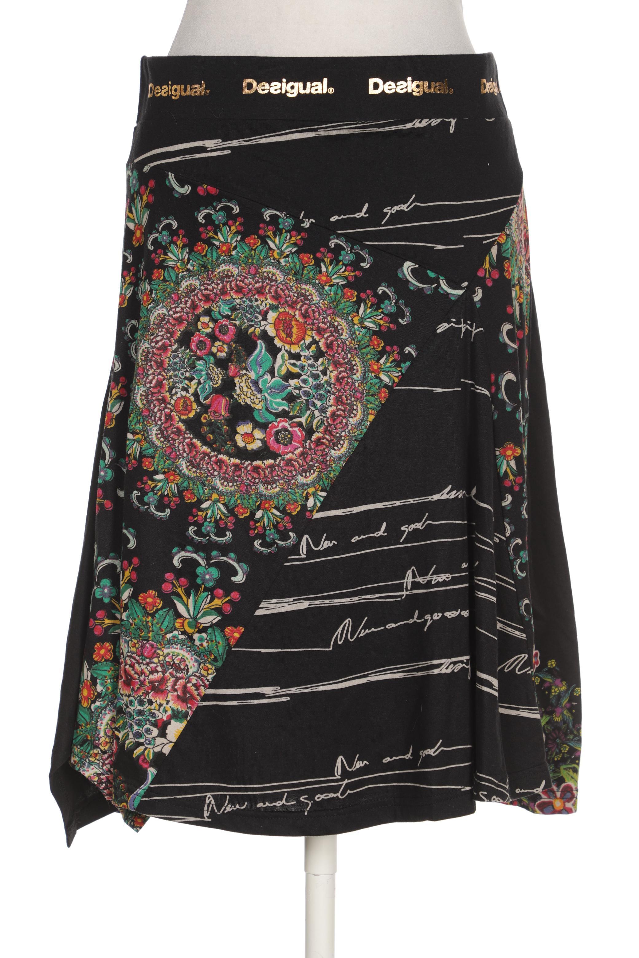 

Desigual Damen Rock, schwarz, Gr. 38