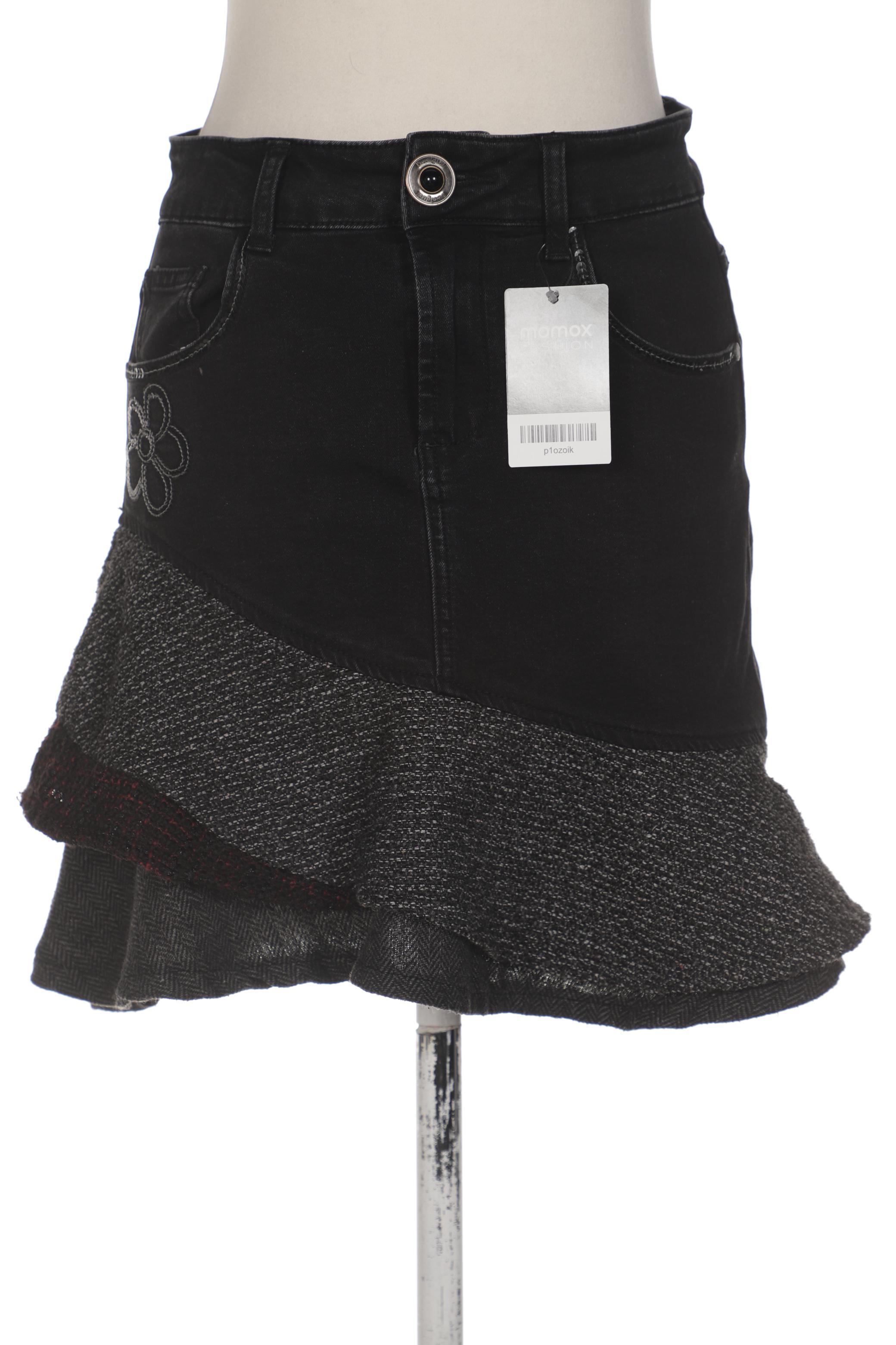 

Desigual Damen Rock, schwarz, Gr. 34