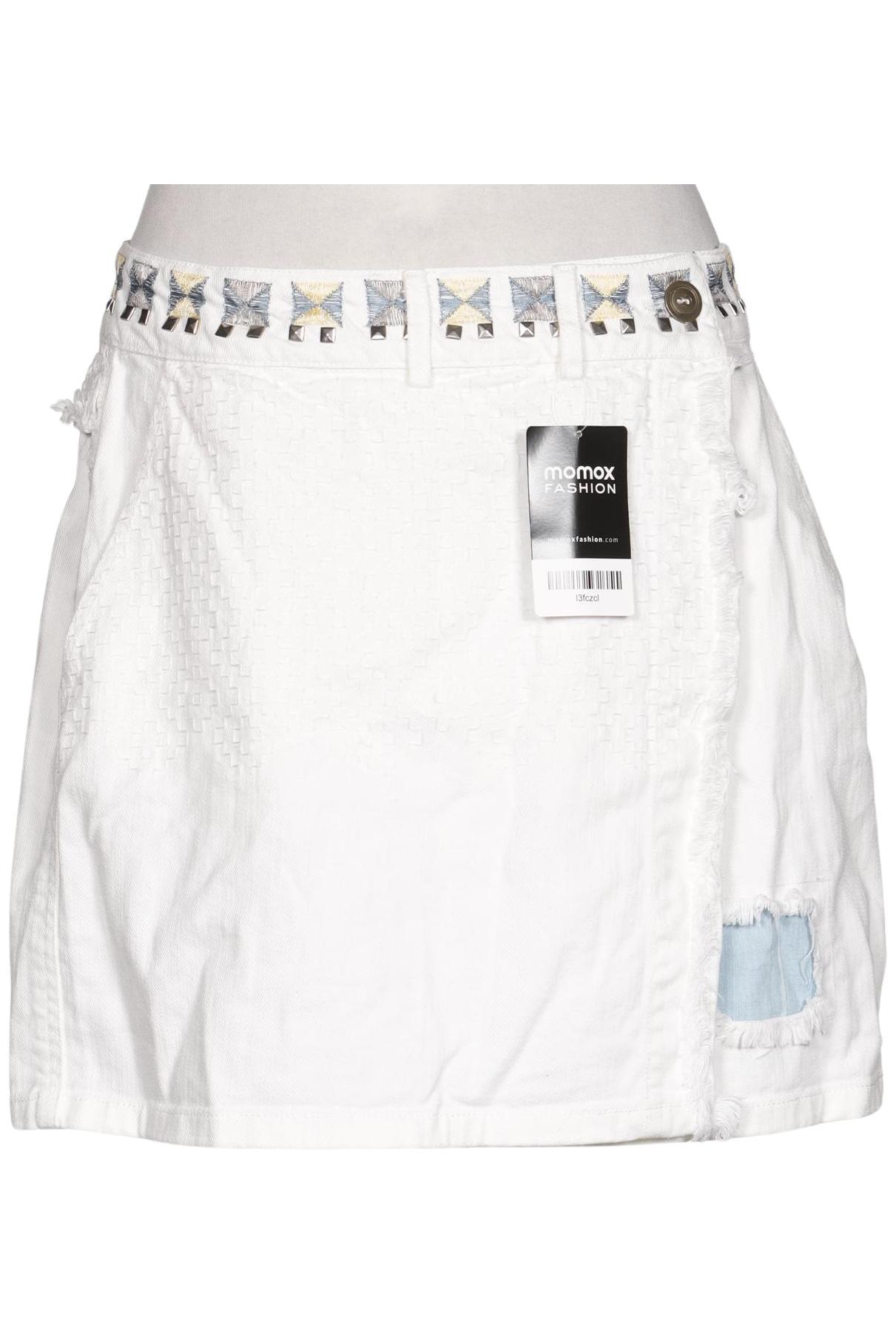 

Desigual Damen Rock, weiß, Gr. 30